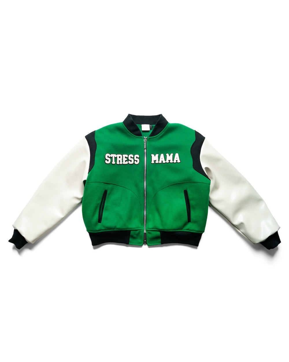 BOMBER　ボンバー　T-シャツ グリーン SS25 LUSH BOMBER JACKET - GREEN – STRESSMAMA