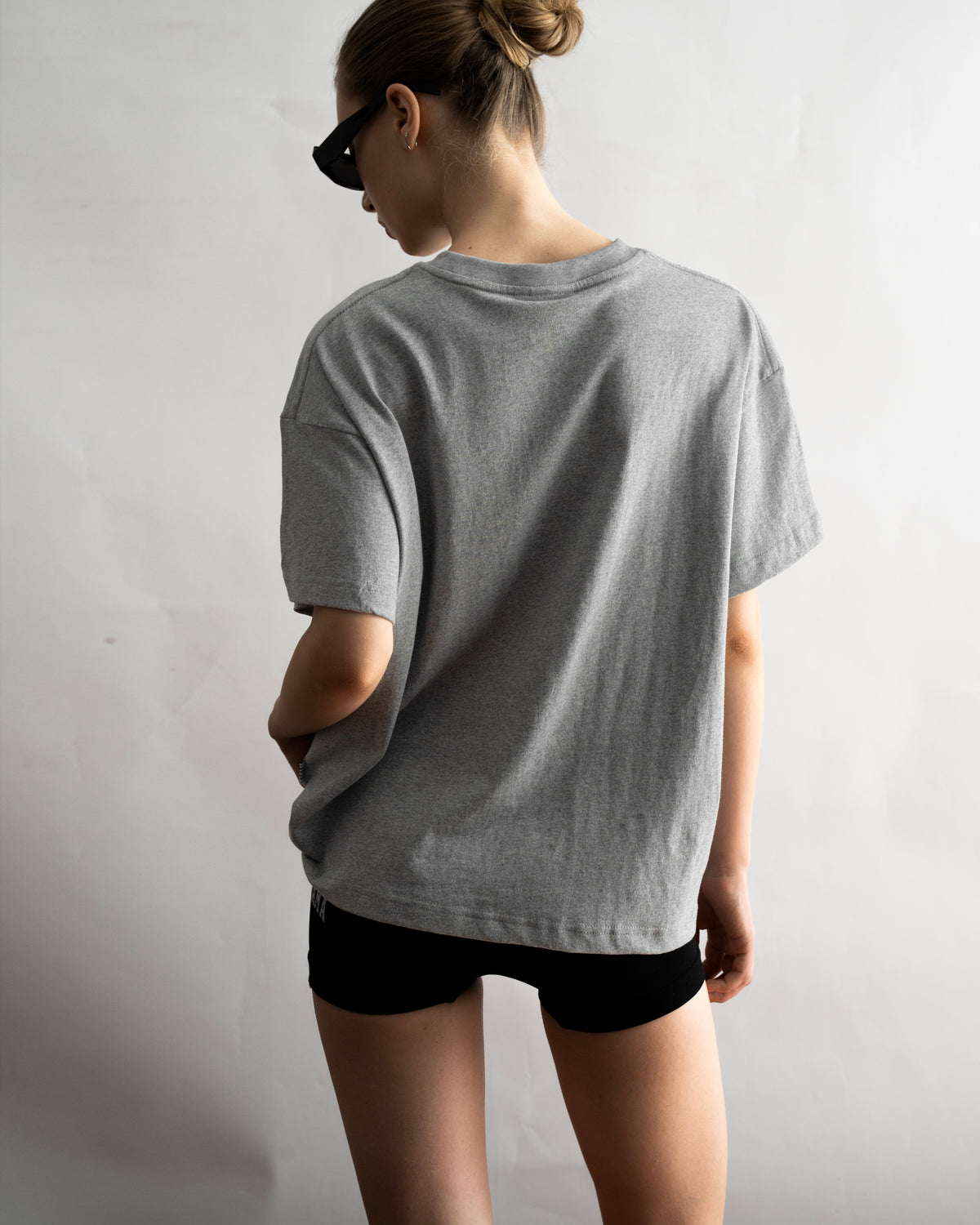 SSMA EMBROIDERY BASIC T-SHIRT - GRAY