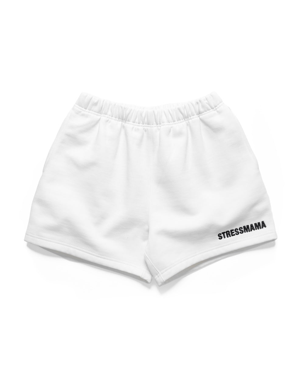 HÔTEL MAMA SWEAT SHORTS - WHITE