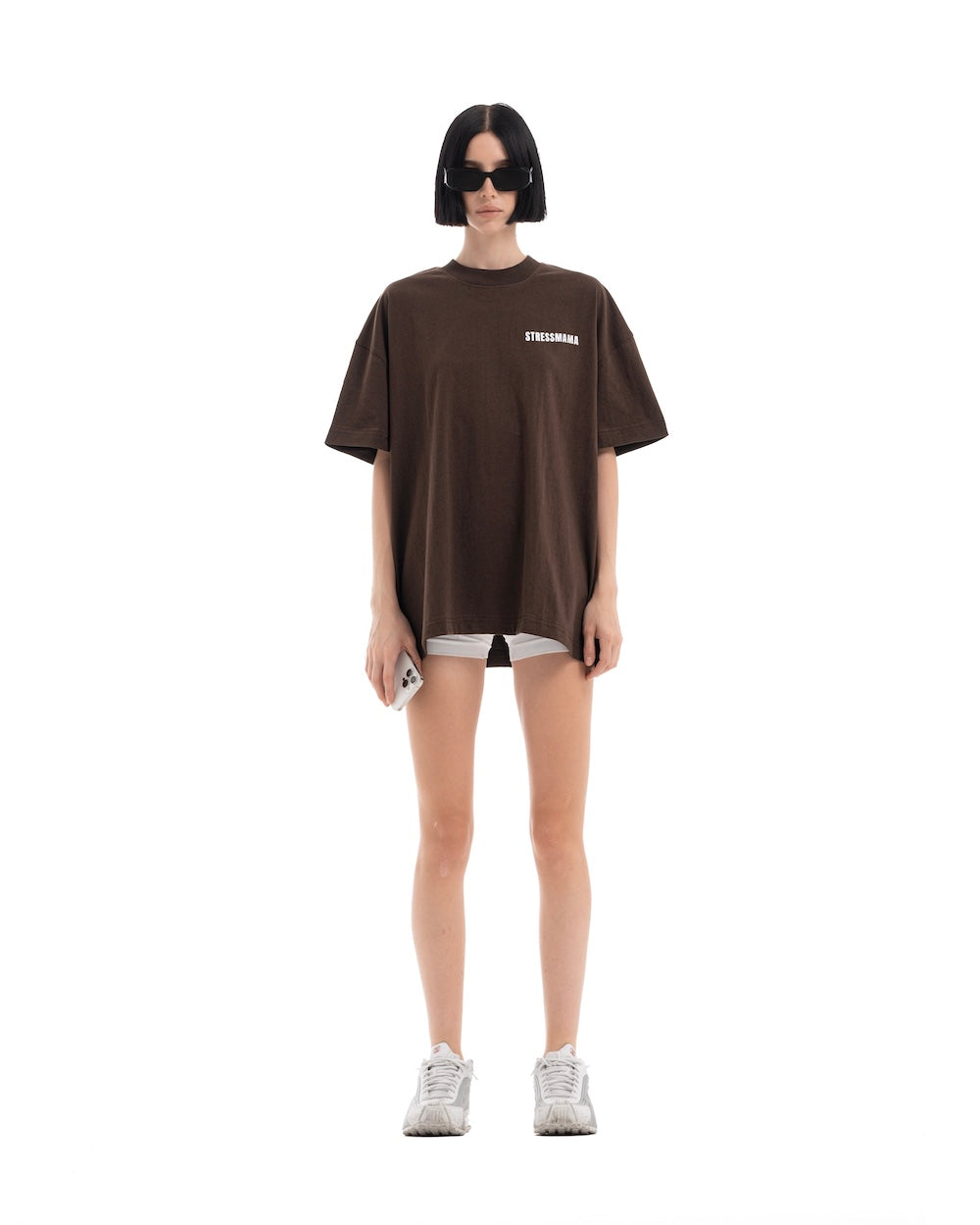 FW25 BASIC T-SHIRTS - BROWN