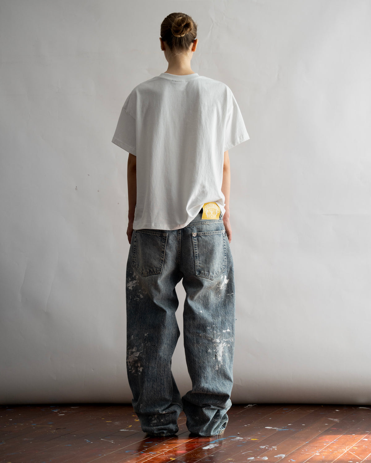 SSMA EMBROIDERY BASIC T-SHIRT - WHITE
