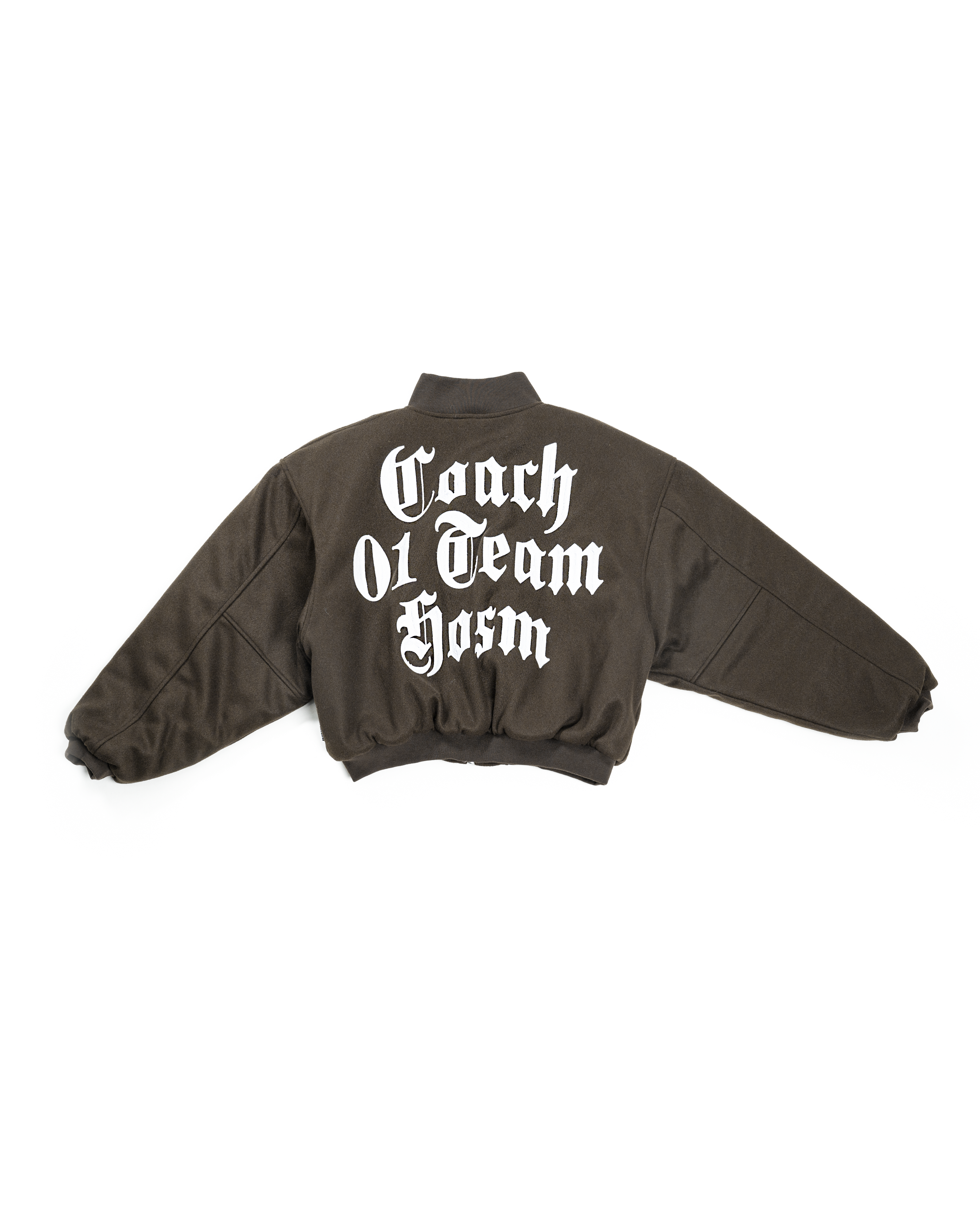 FW25 "S" BOMBER - BROWN