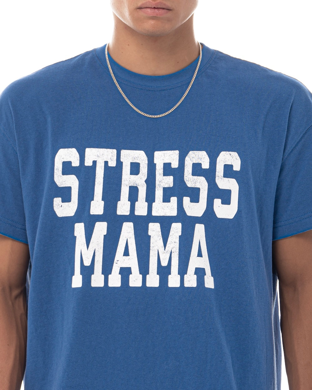 FALL25 SSMA BASIC T-SHIRT - BLUE