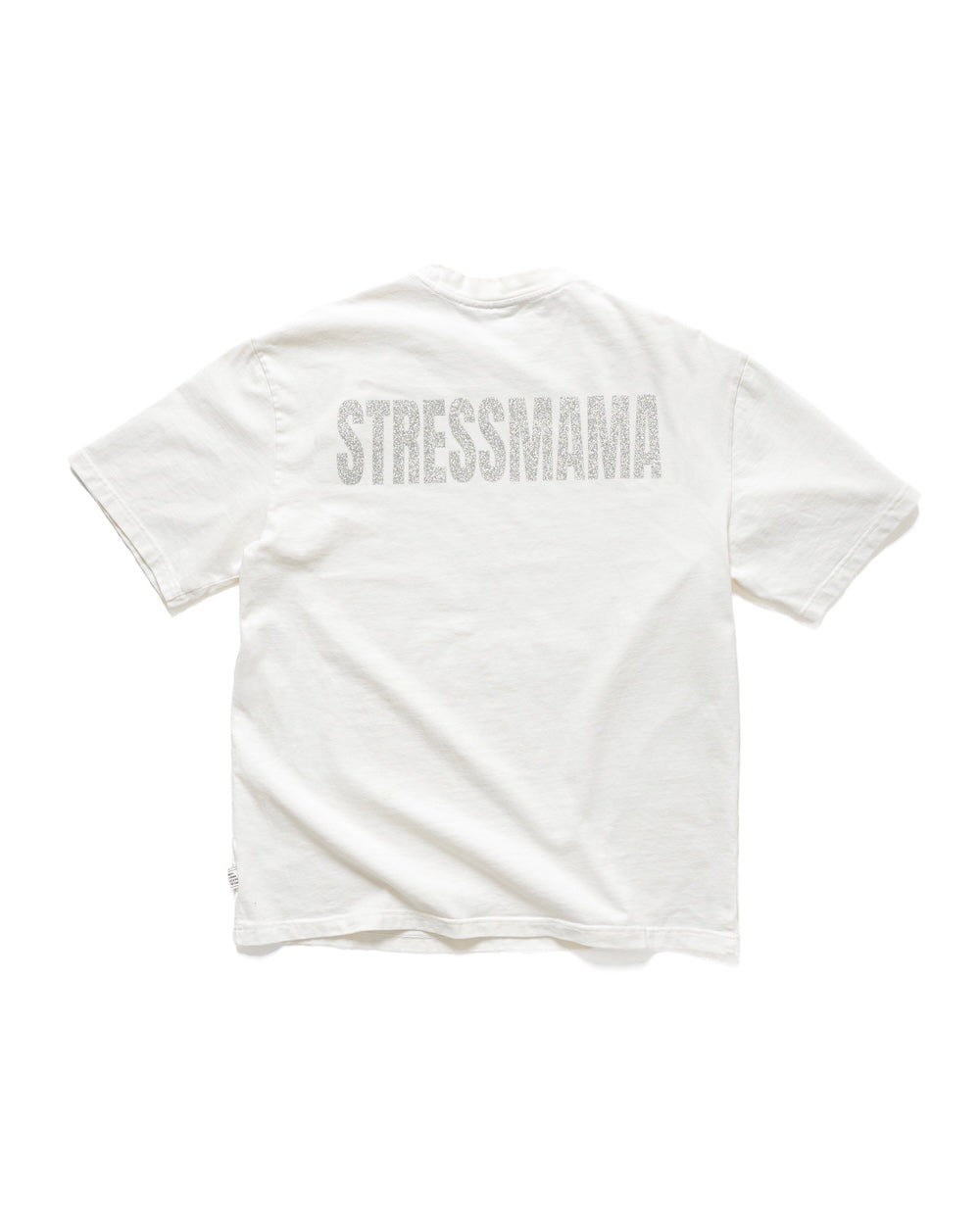 MAMAFIA GLITTER T-SHIRT - WHITE