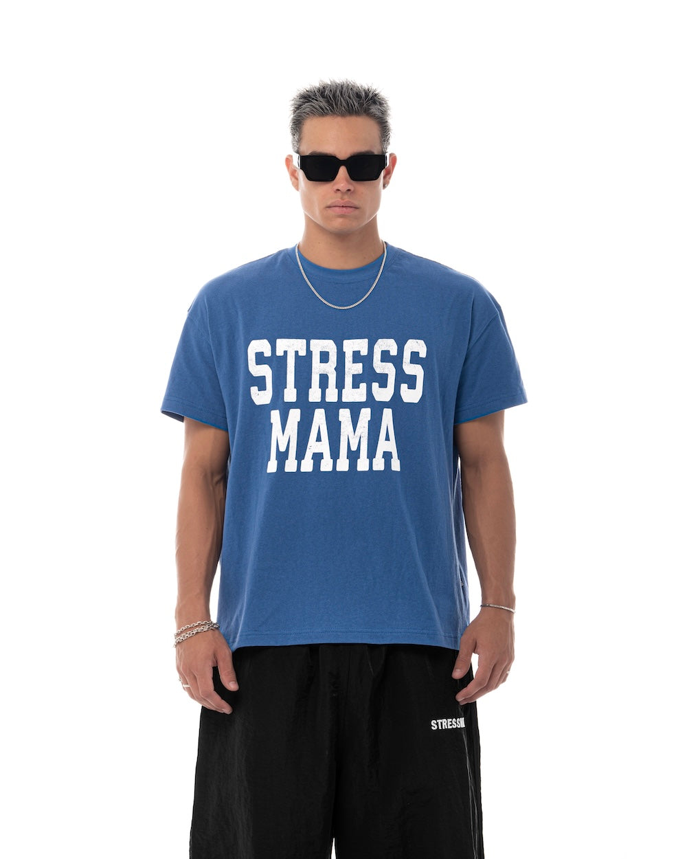 FALL25 SSMA BASIC T-SHIRT - BLUE
