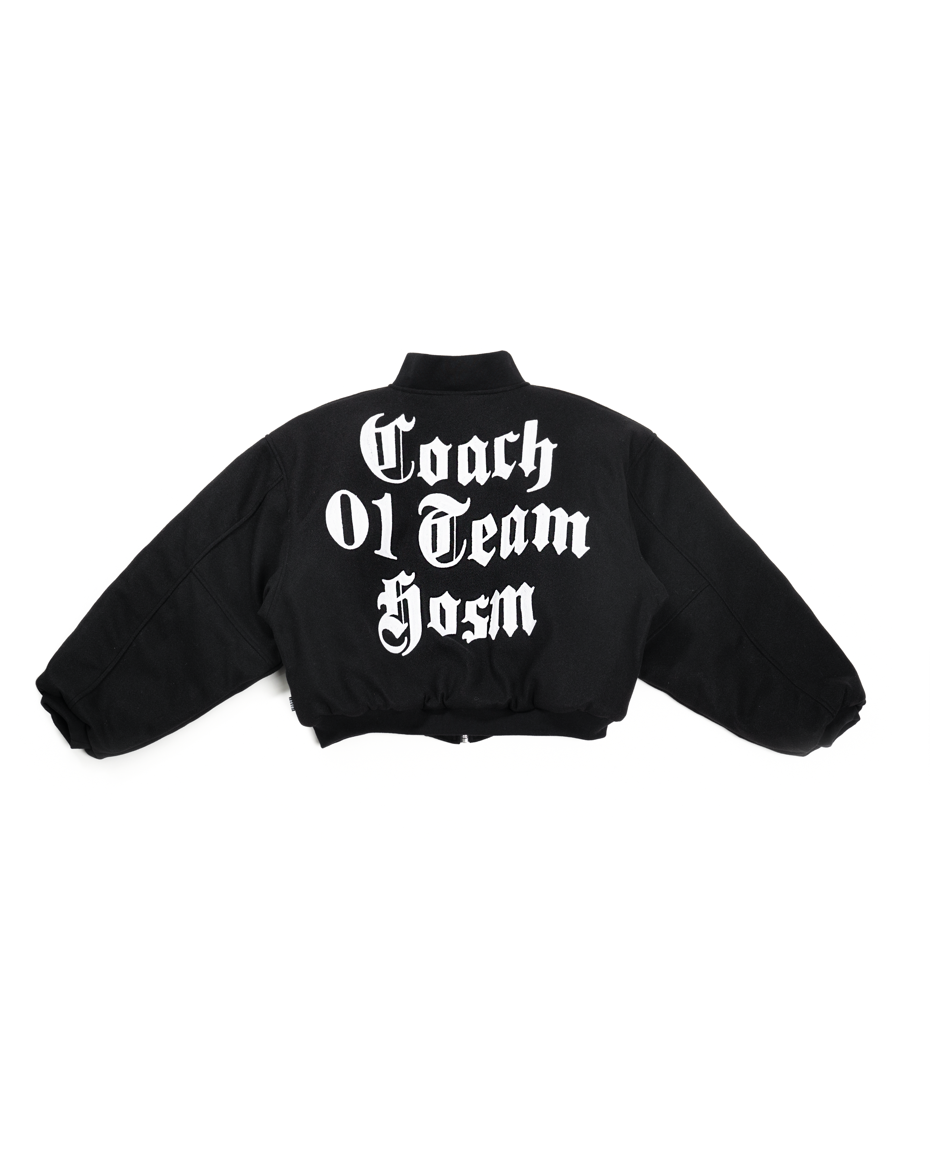 FW25 "S" BOMBER - BLACK