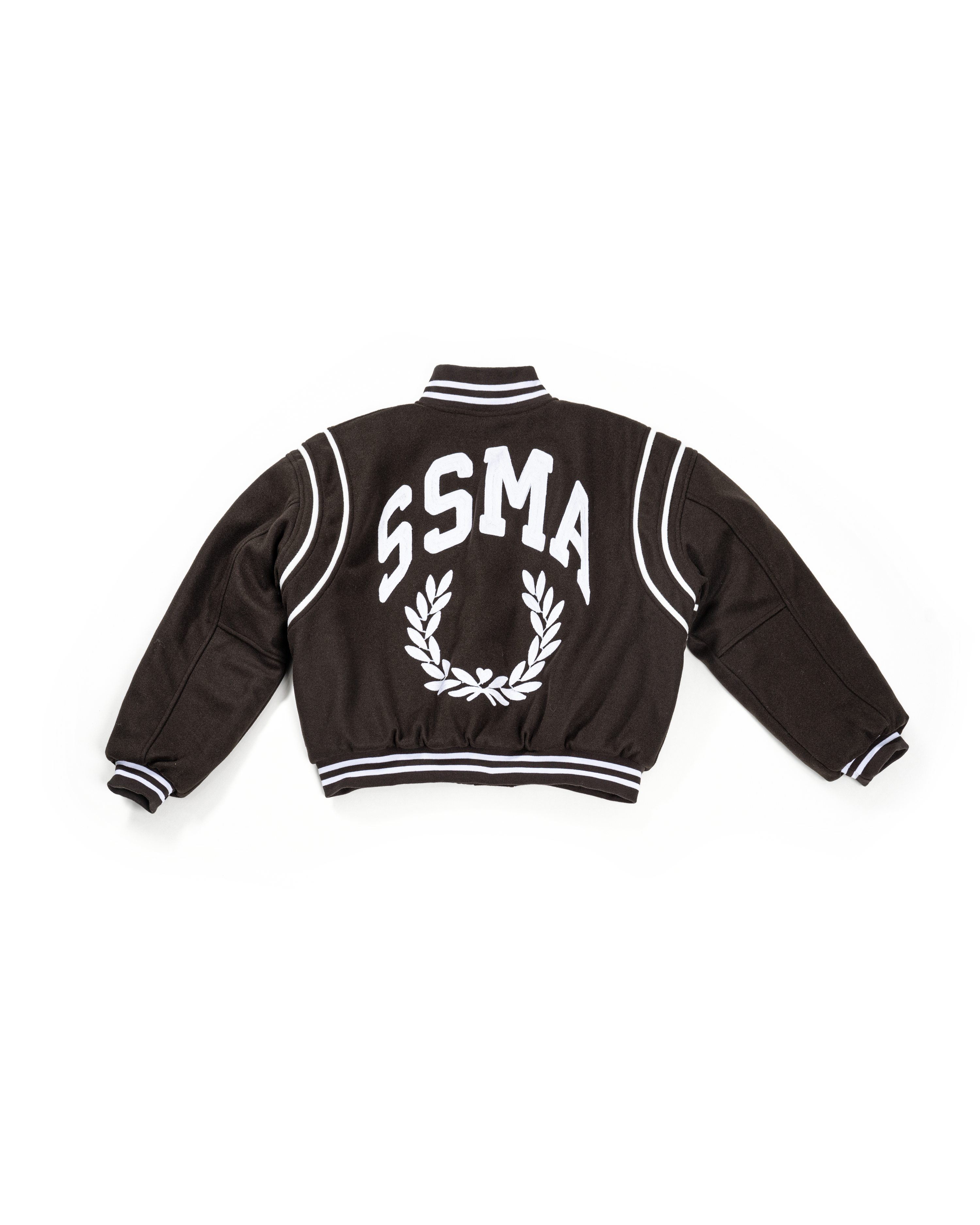 FW25 VARSITY JACKET - BROWN