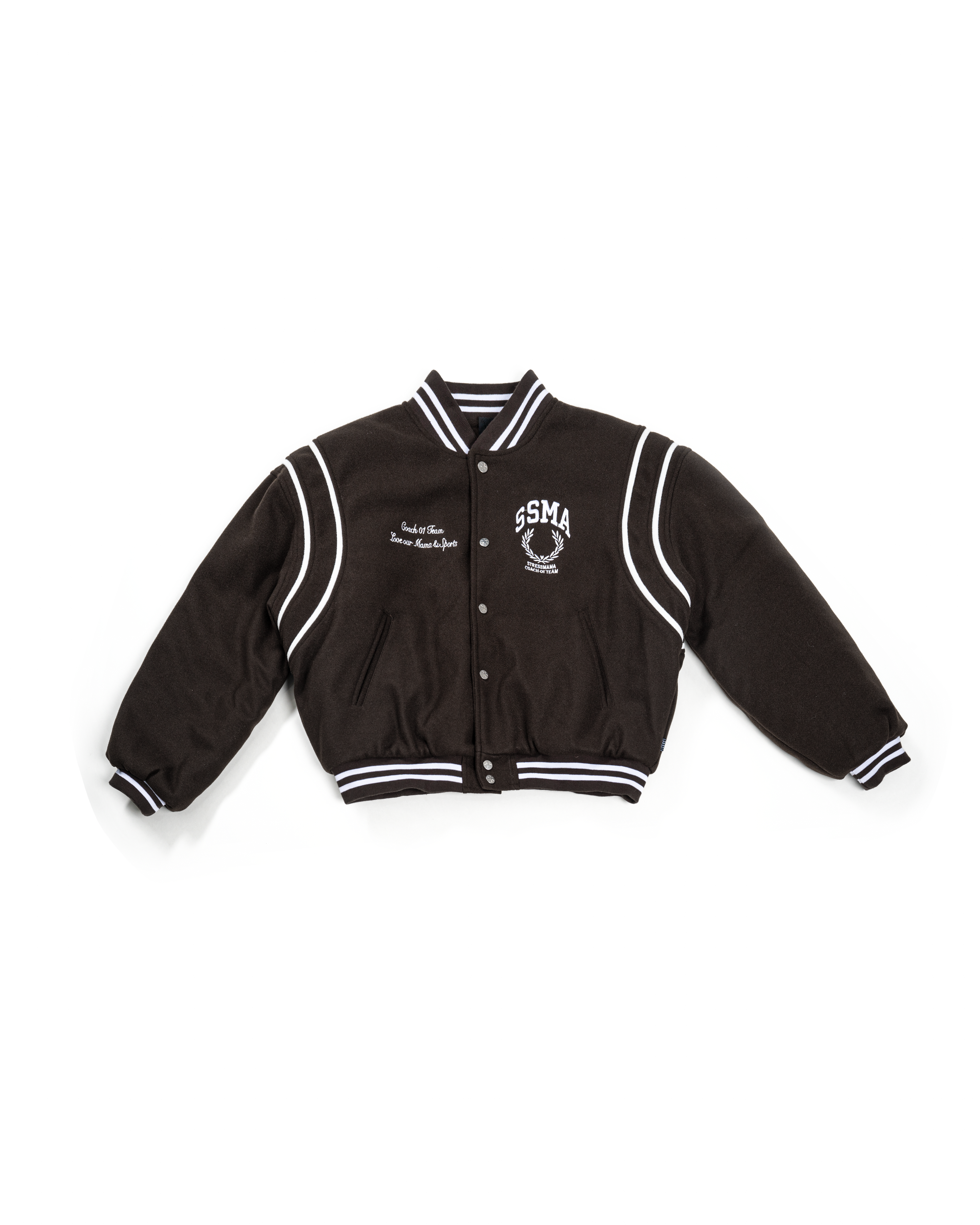 FW25 VARSITY JACKET - BROWN