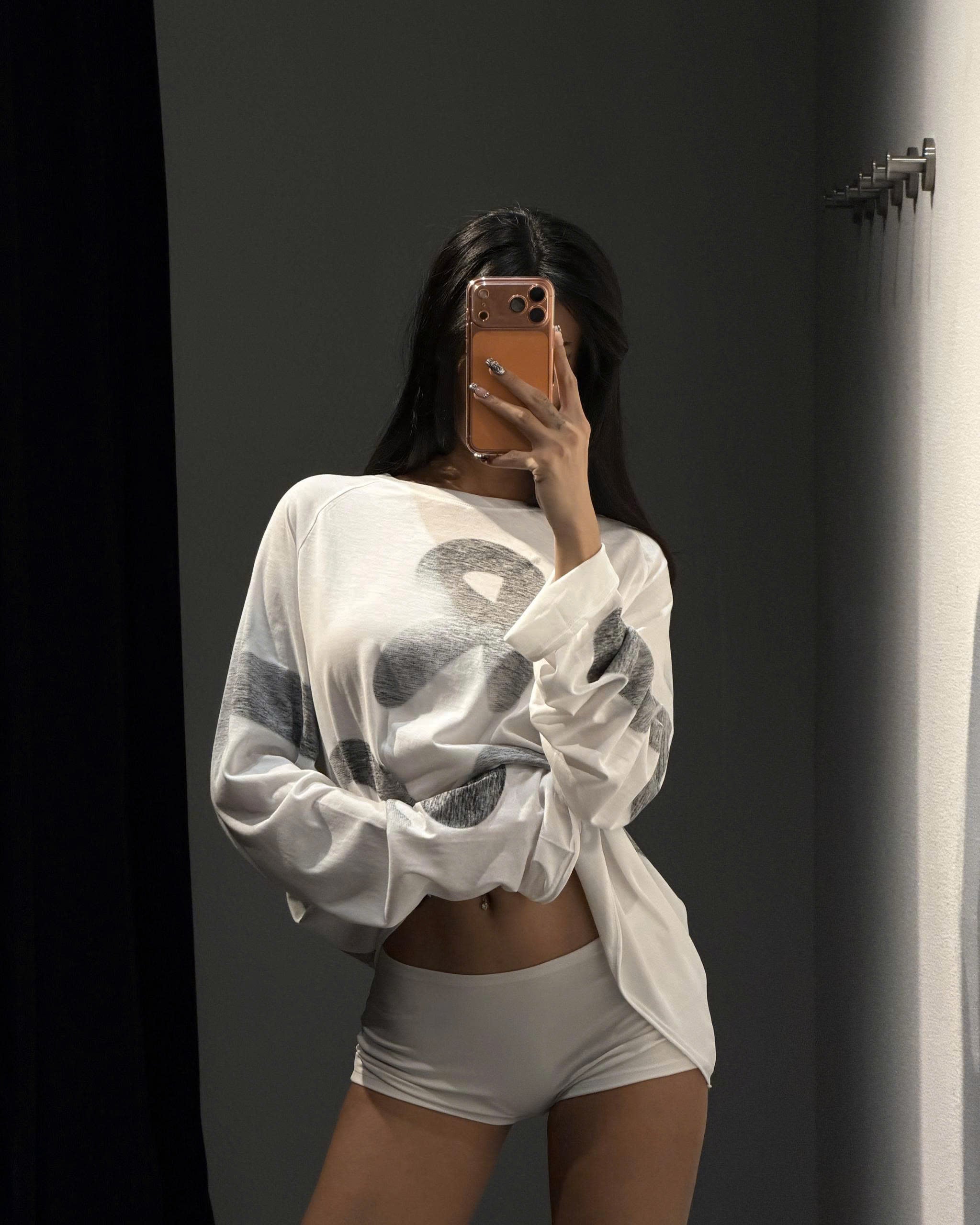 SUMMER26 X-RAY LONGSLEEVE - WHITE
