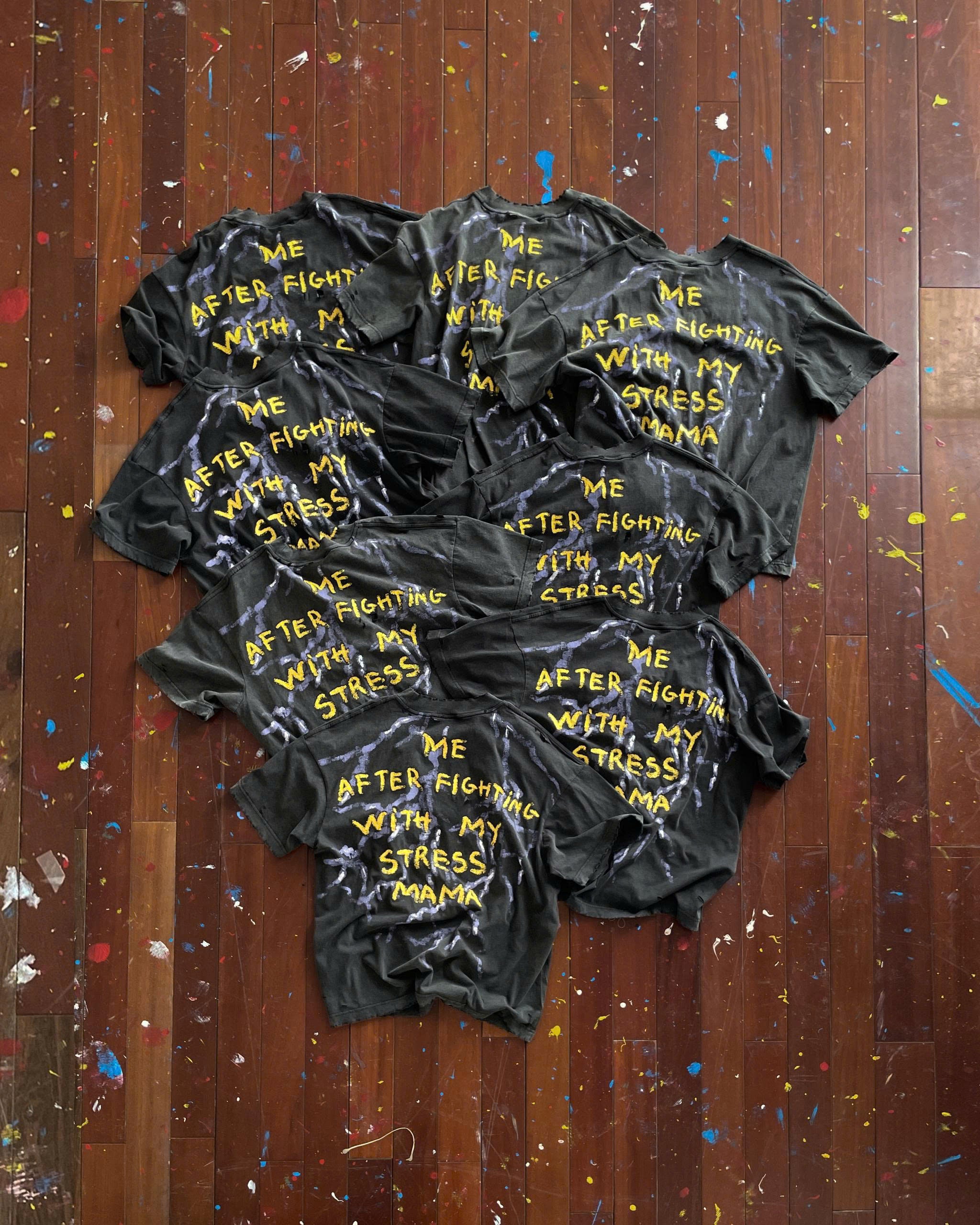 SSMA THUNDER T-SHIRT - BLACK