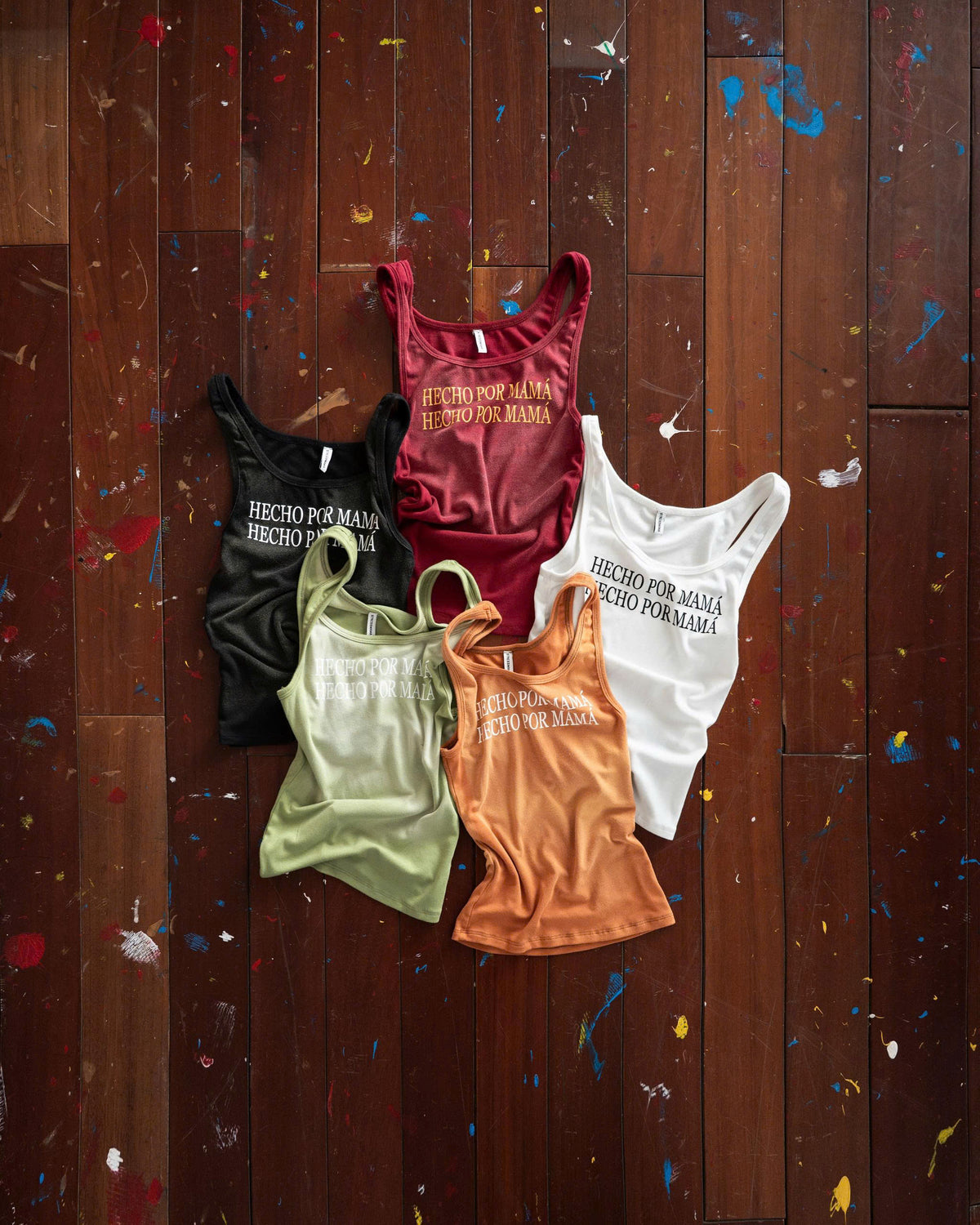 SSMA HECHO POR MAMÁ TANKTOP - RED