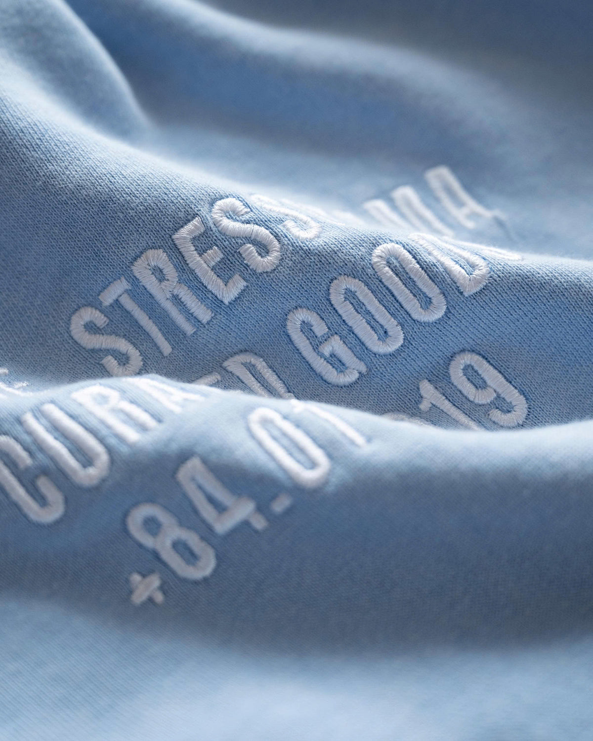 SUMMER26 SSMA LOGO ZIP HOODIE - BLUE