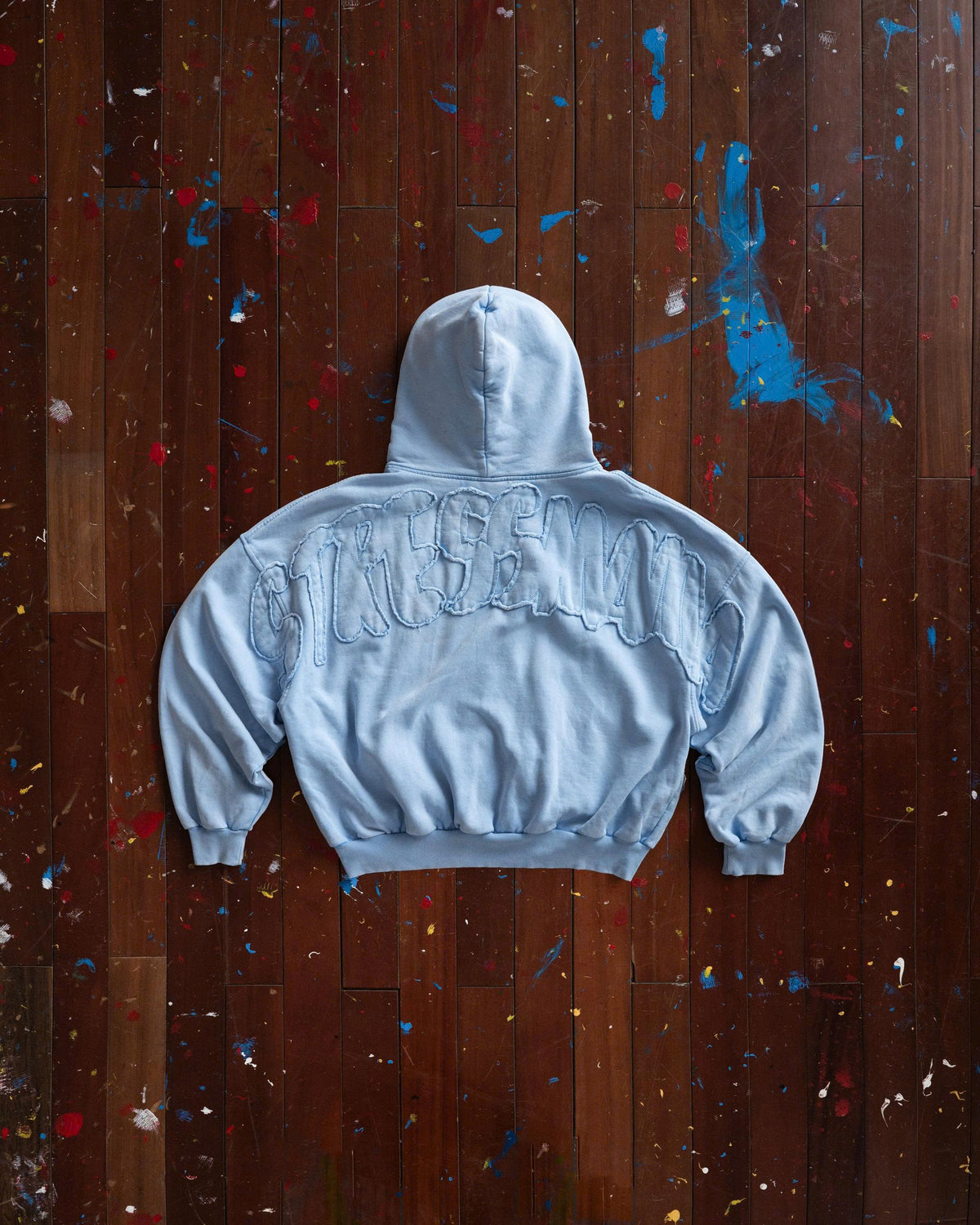 SUMMER26 SSMA LOGO ZIP HOODIE - BLUE