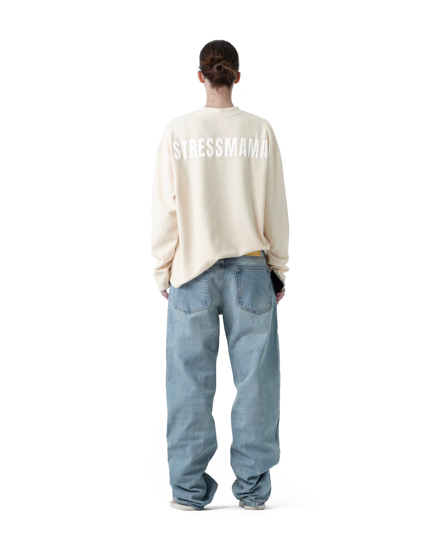 SS26 WAFFLE LONGSLEEVE - CREAM