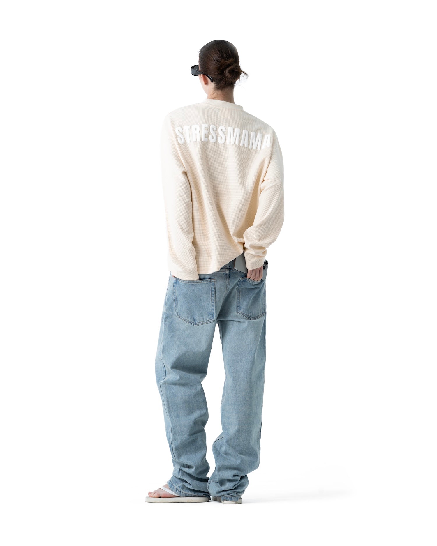 SS26 WAFFLE LONGSLEEVE - CREAM