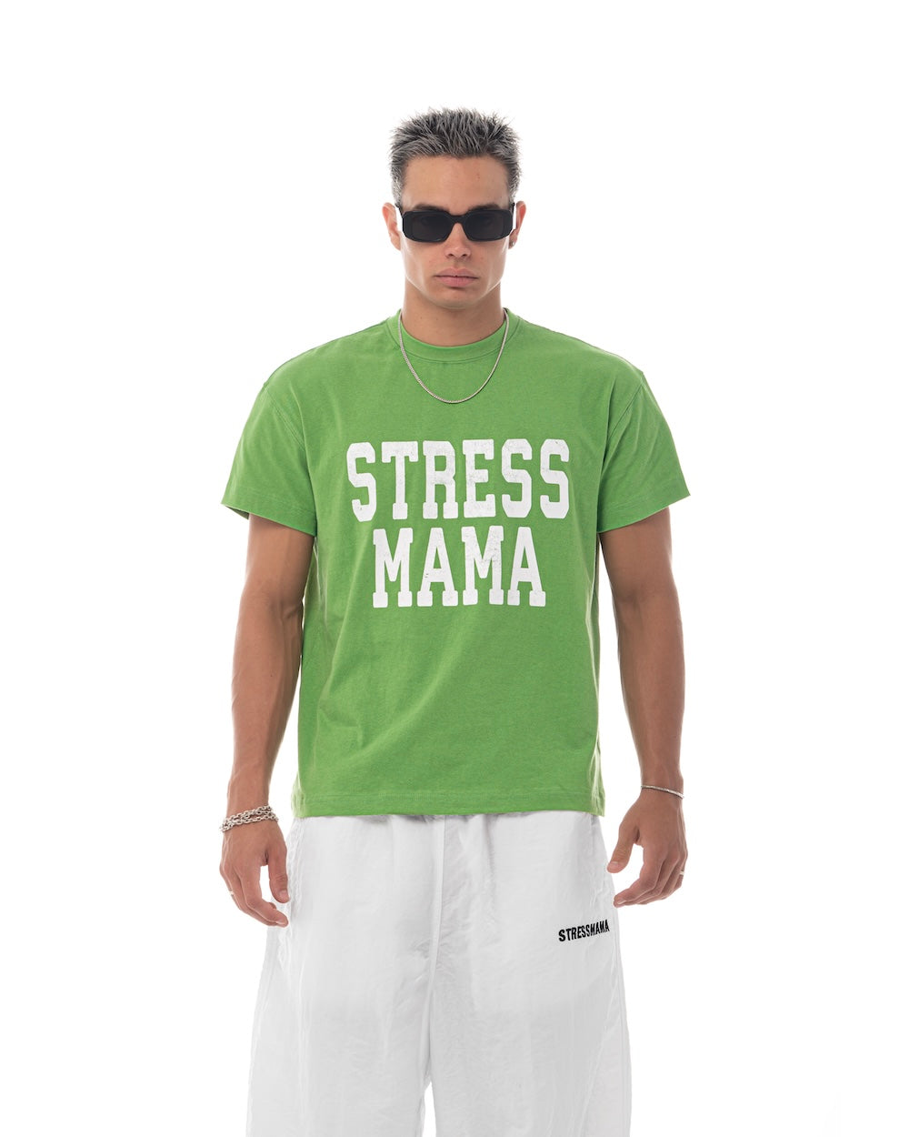 FALL25 SSMA BASIC T-SHIRT - GREEN