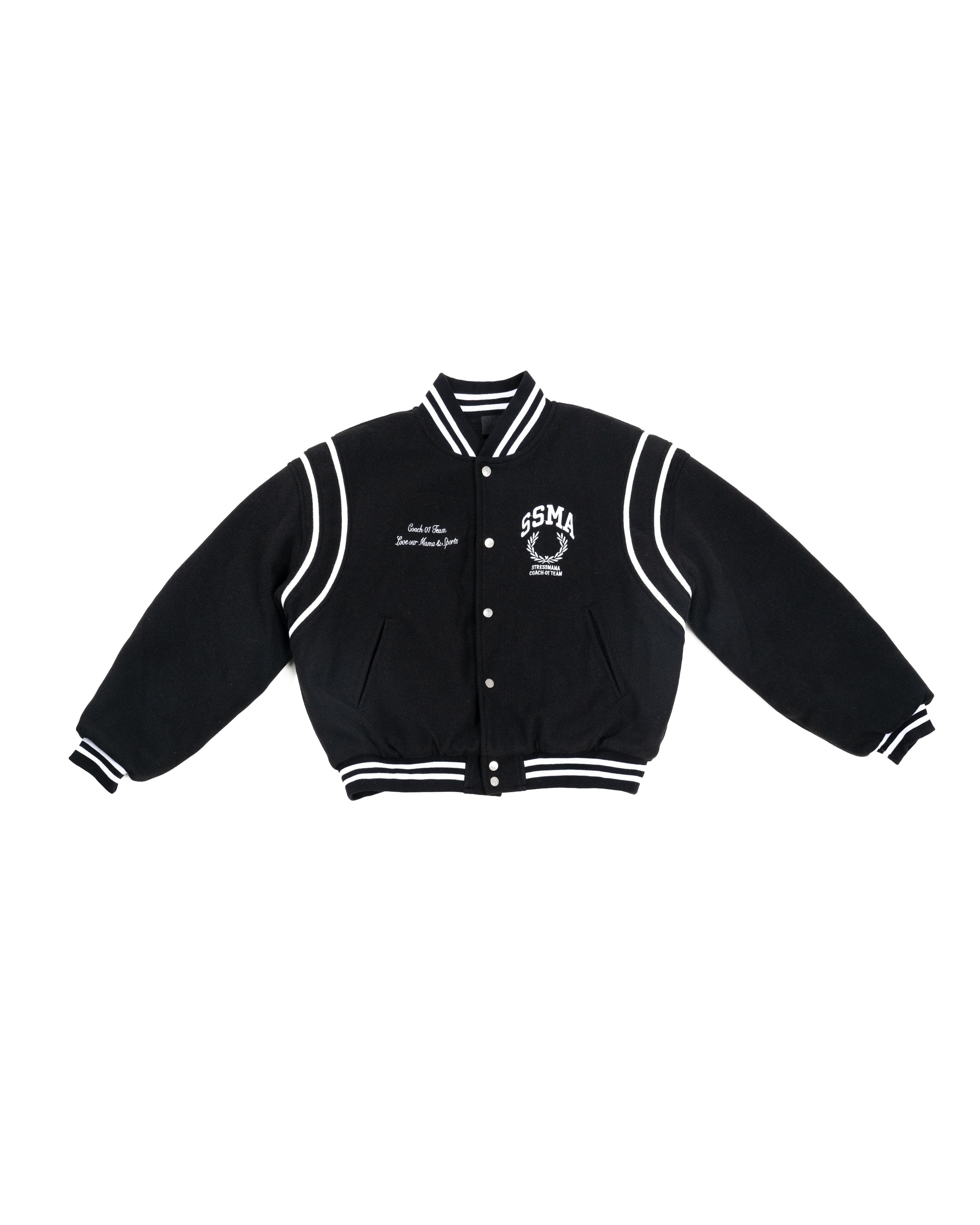 FW25 VARSITY JACKET - BLACK