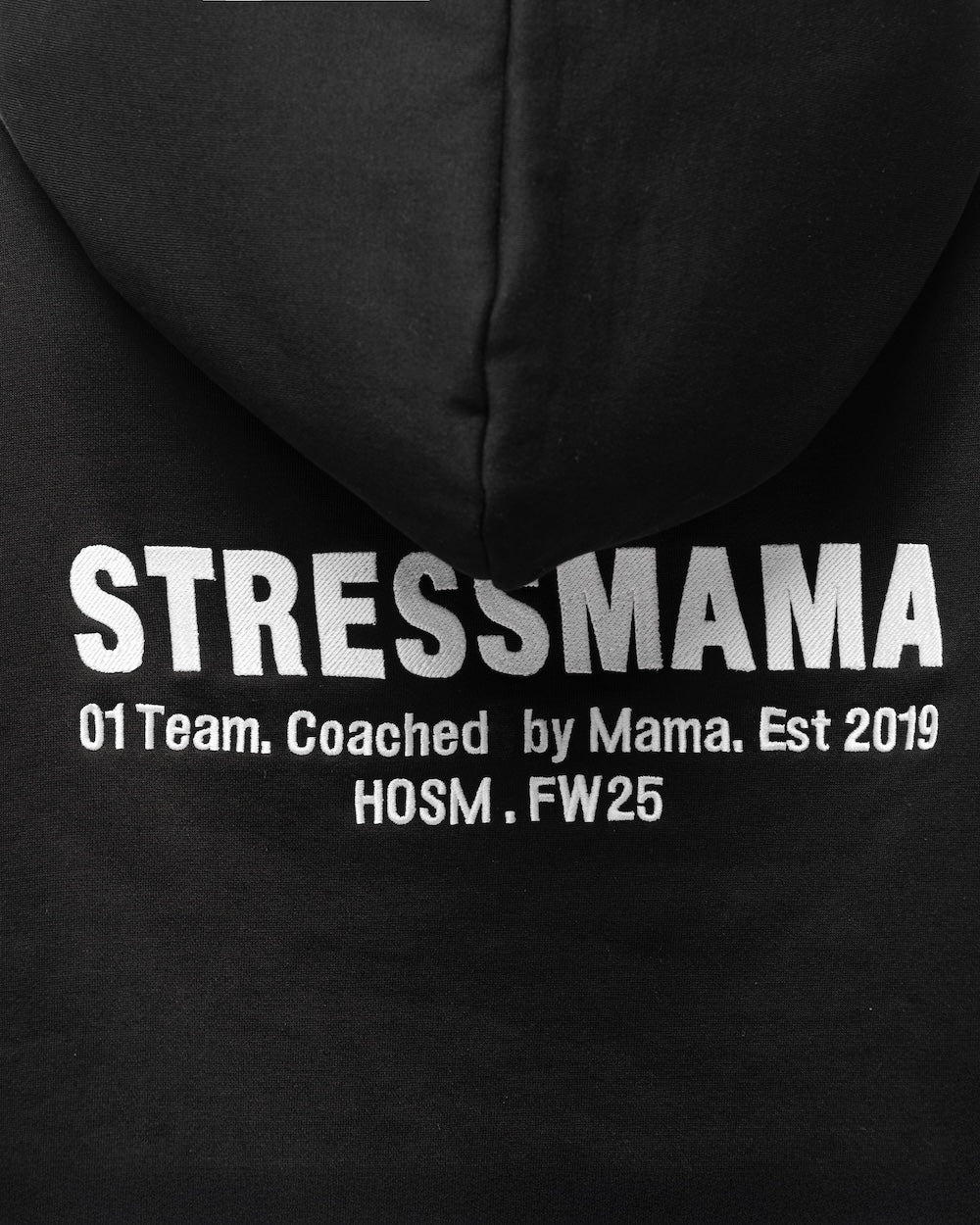 FALL25 01 TEAM HOODIE - BLACK