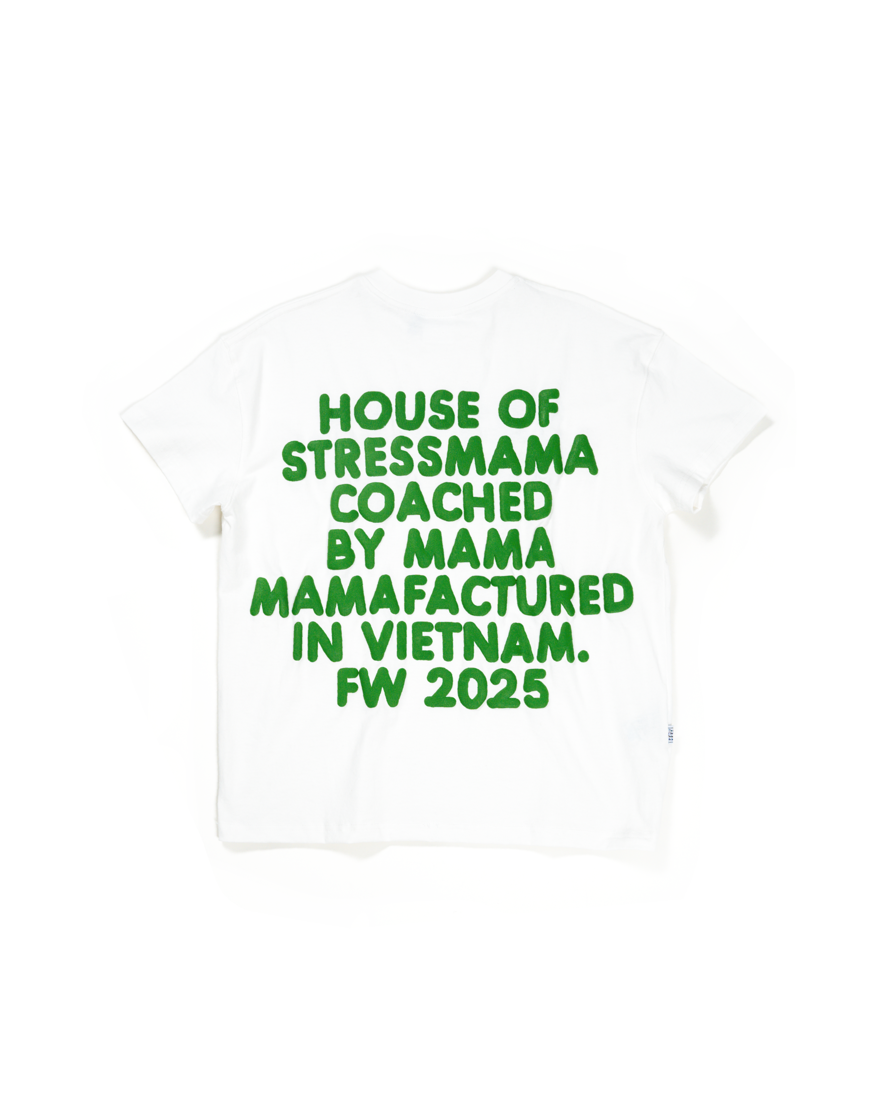 FW25 TEXT T-SHIRT - WHITE