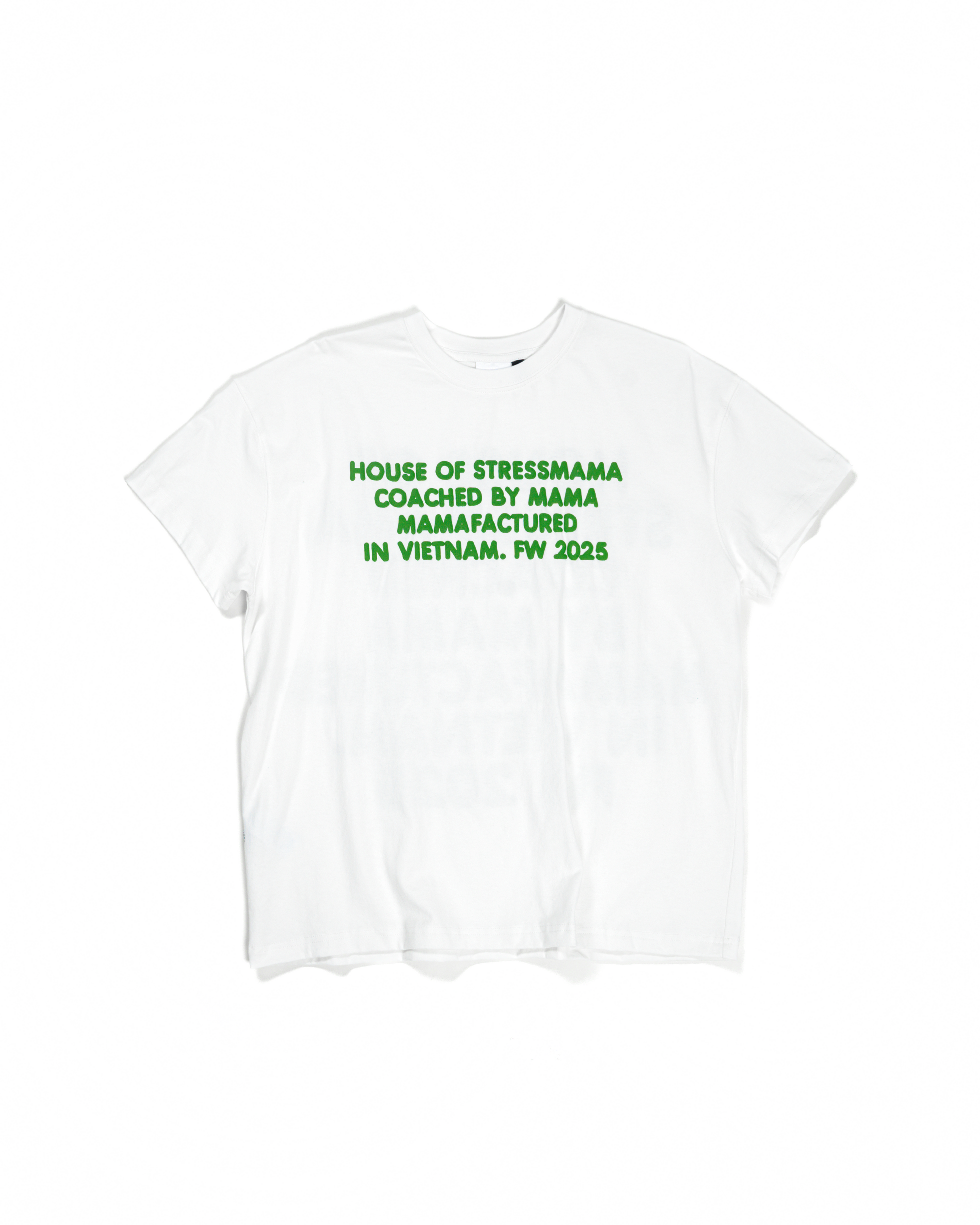 FW25 TEXT T-SHIRT - WHITE