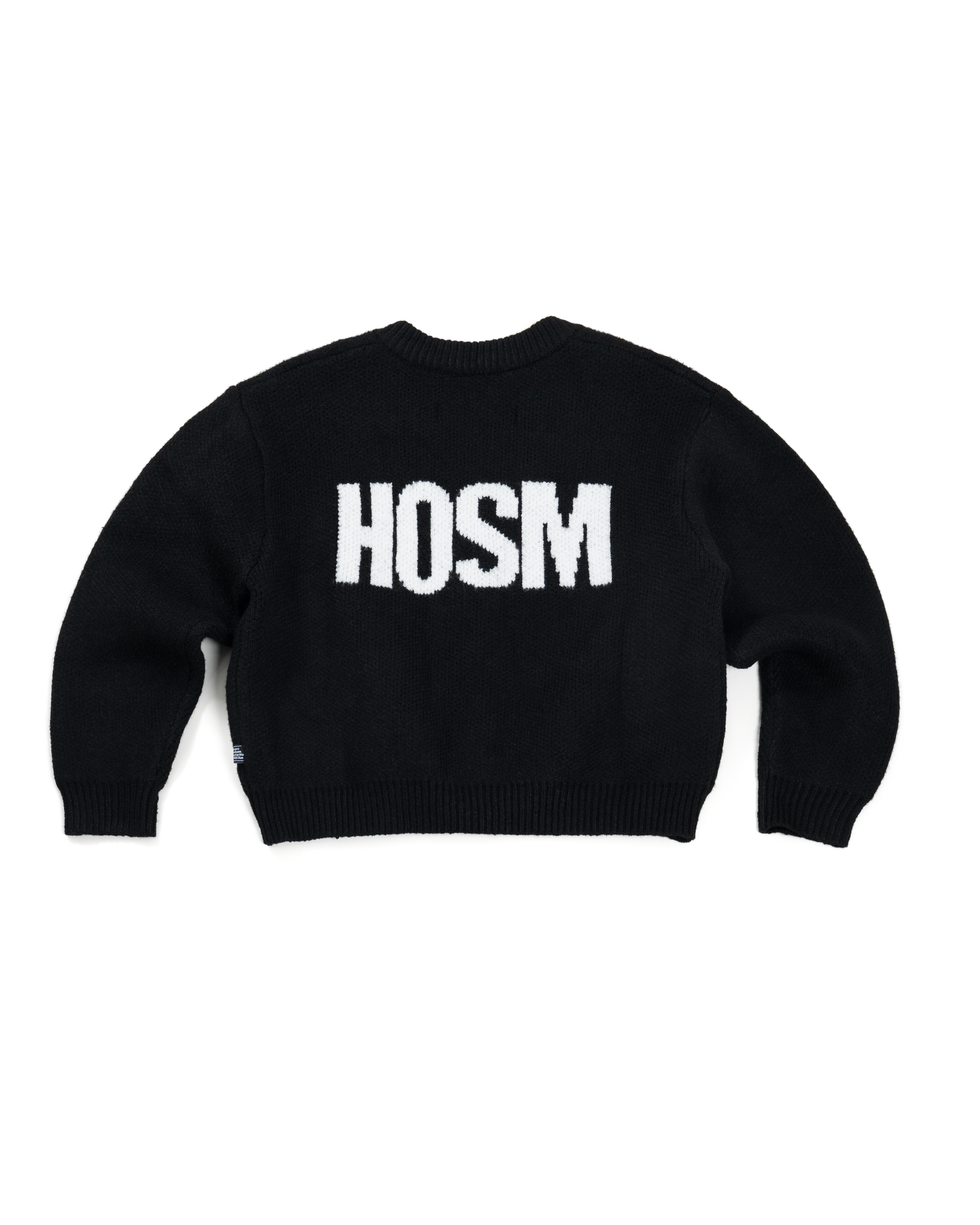 FW25 HOSM CARDIGAN - BLACK