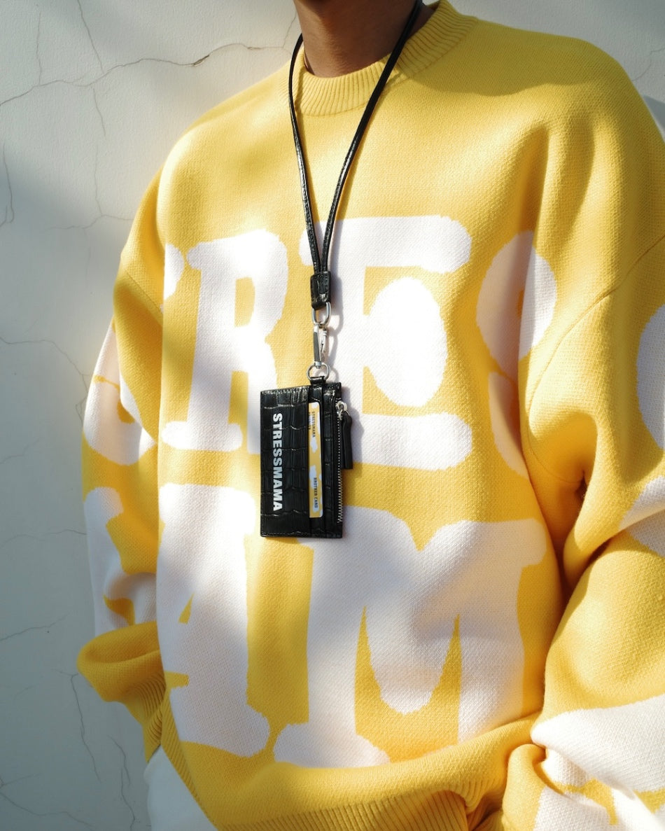 SSMA KNIT SWEATER - YELLOW