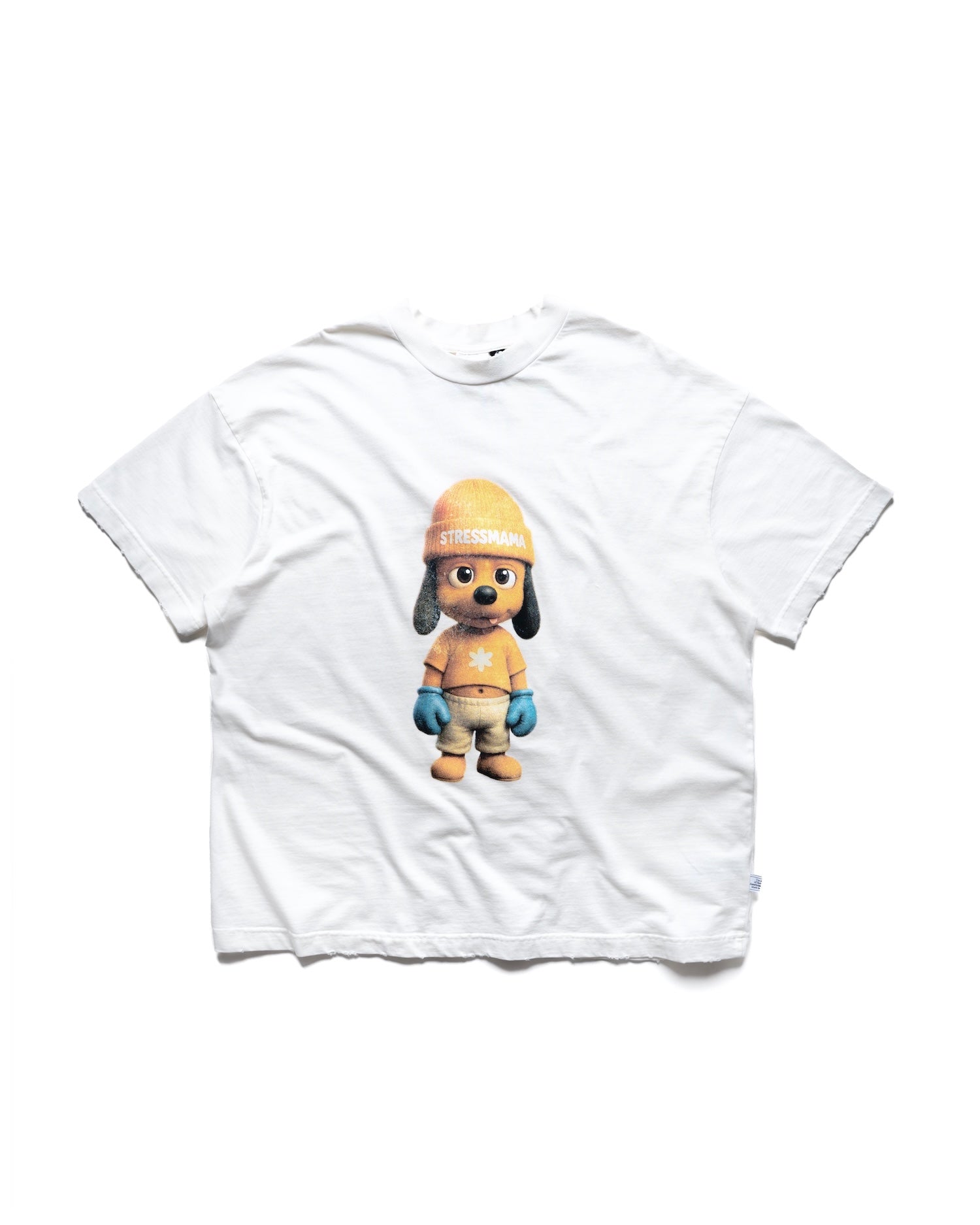 SSMA "LITTLE CHUBBIE" T-SHIRT - WHITE