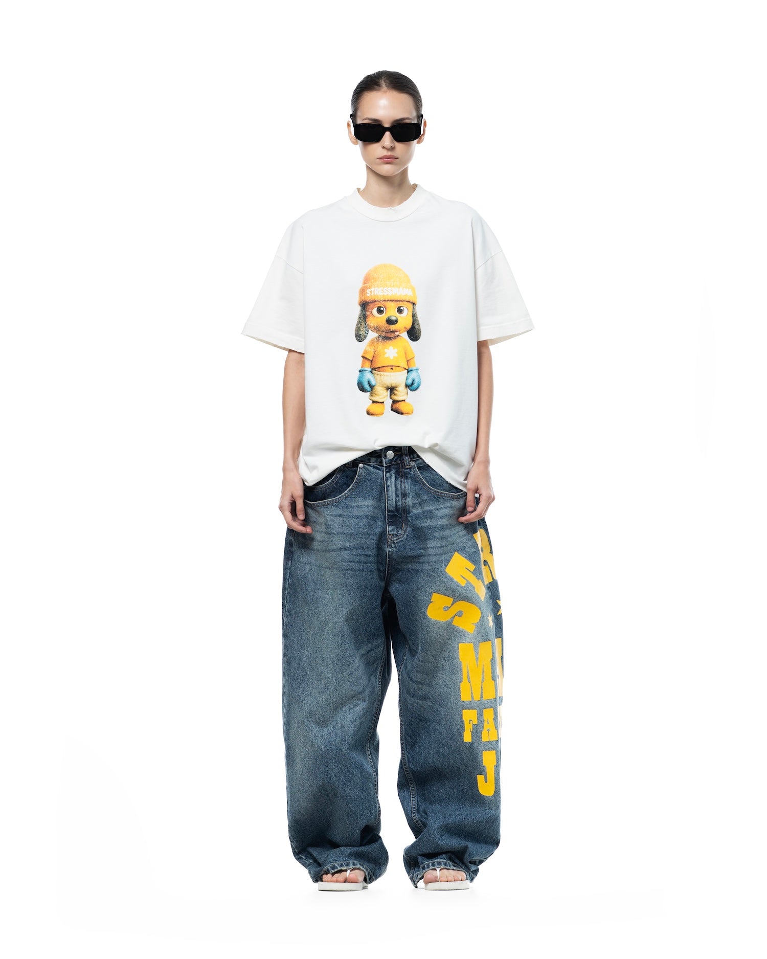 SSMA "LITTLE CHUBBIE" T-SHIRT - WHITE