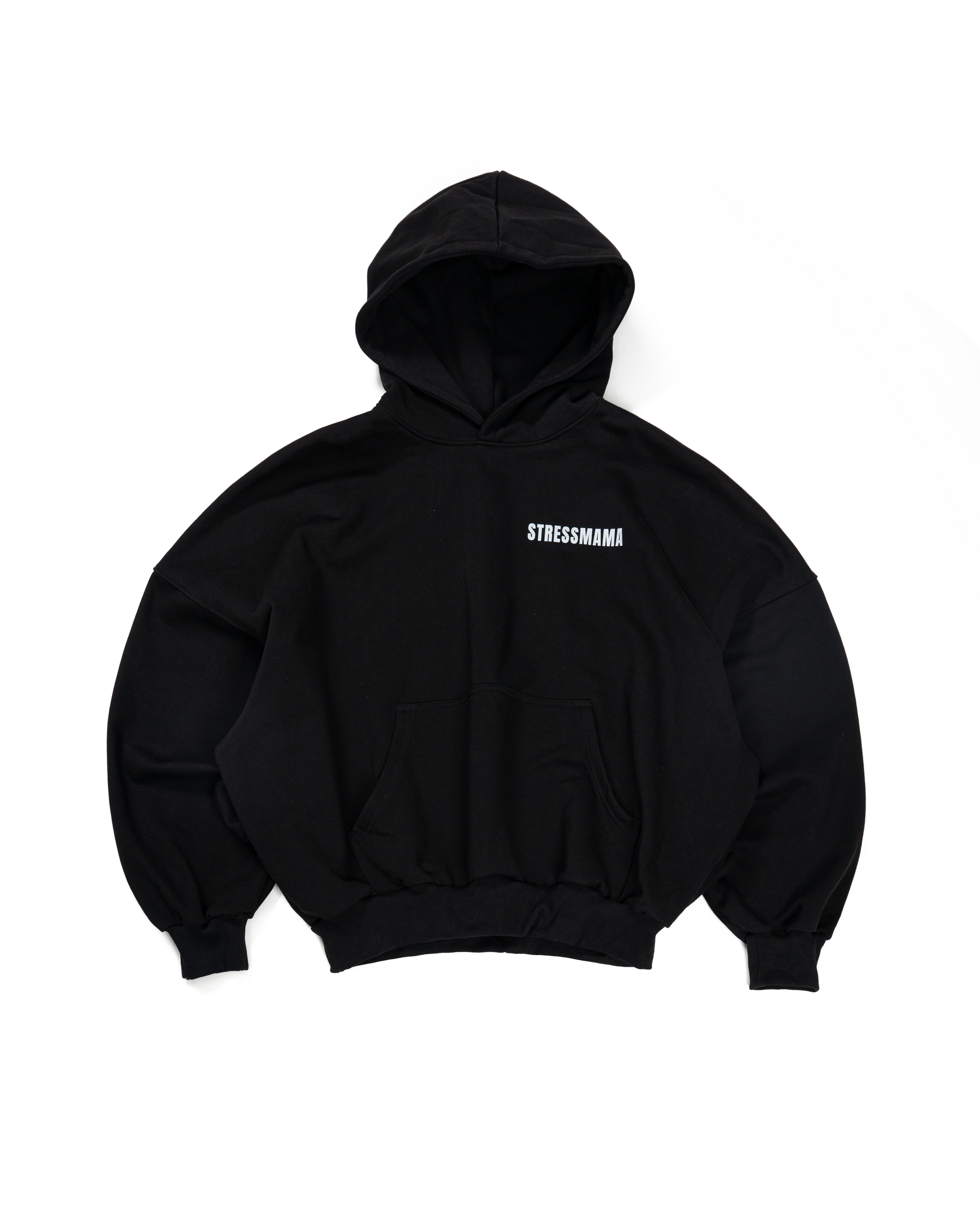 FW25 LOGO HOODIE - BLACK