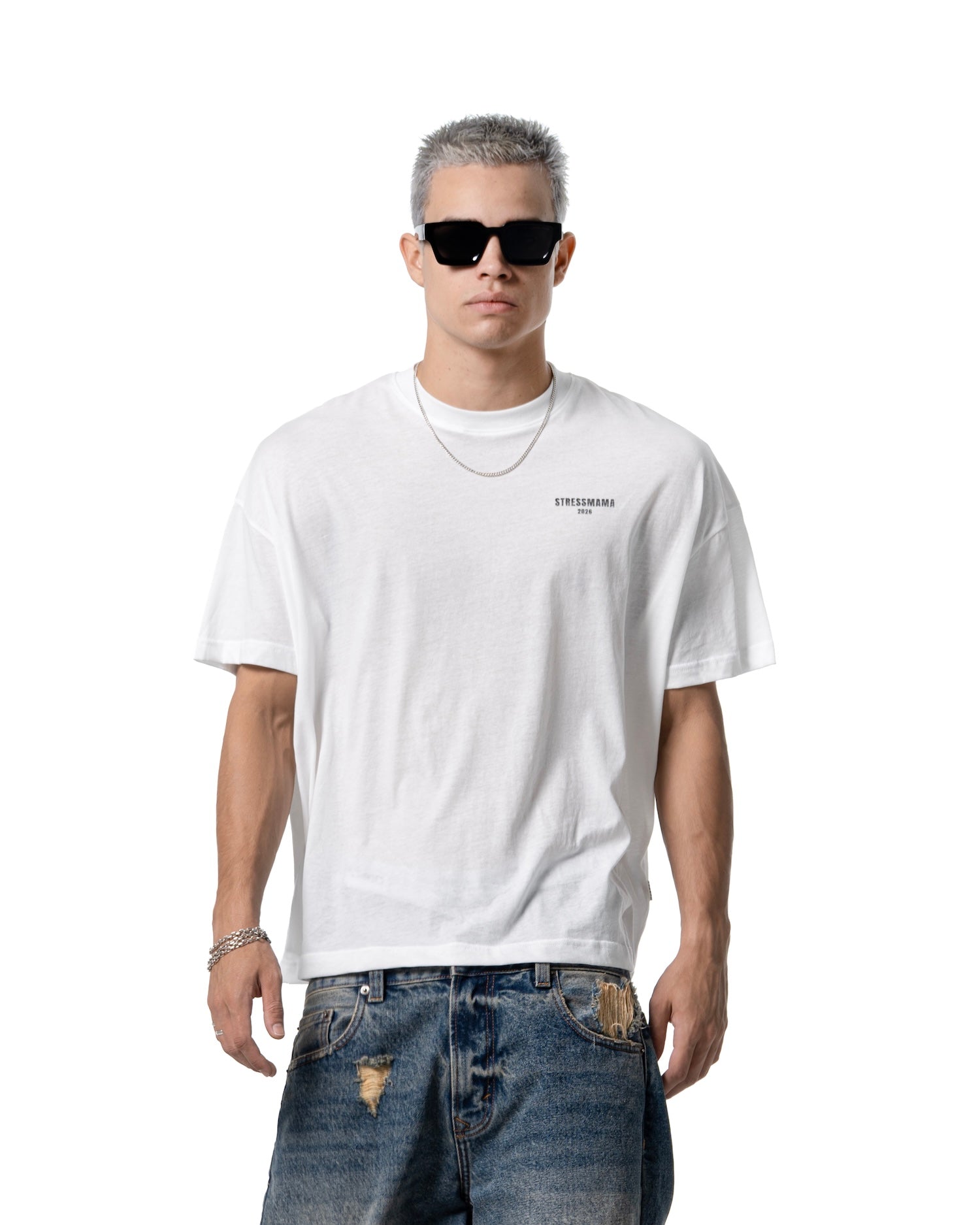 SS26 SHEER T-SHIRT - WHITE