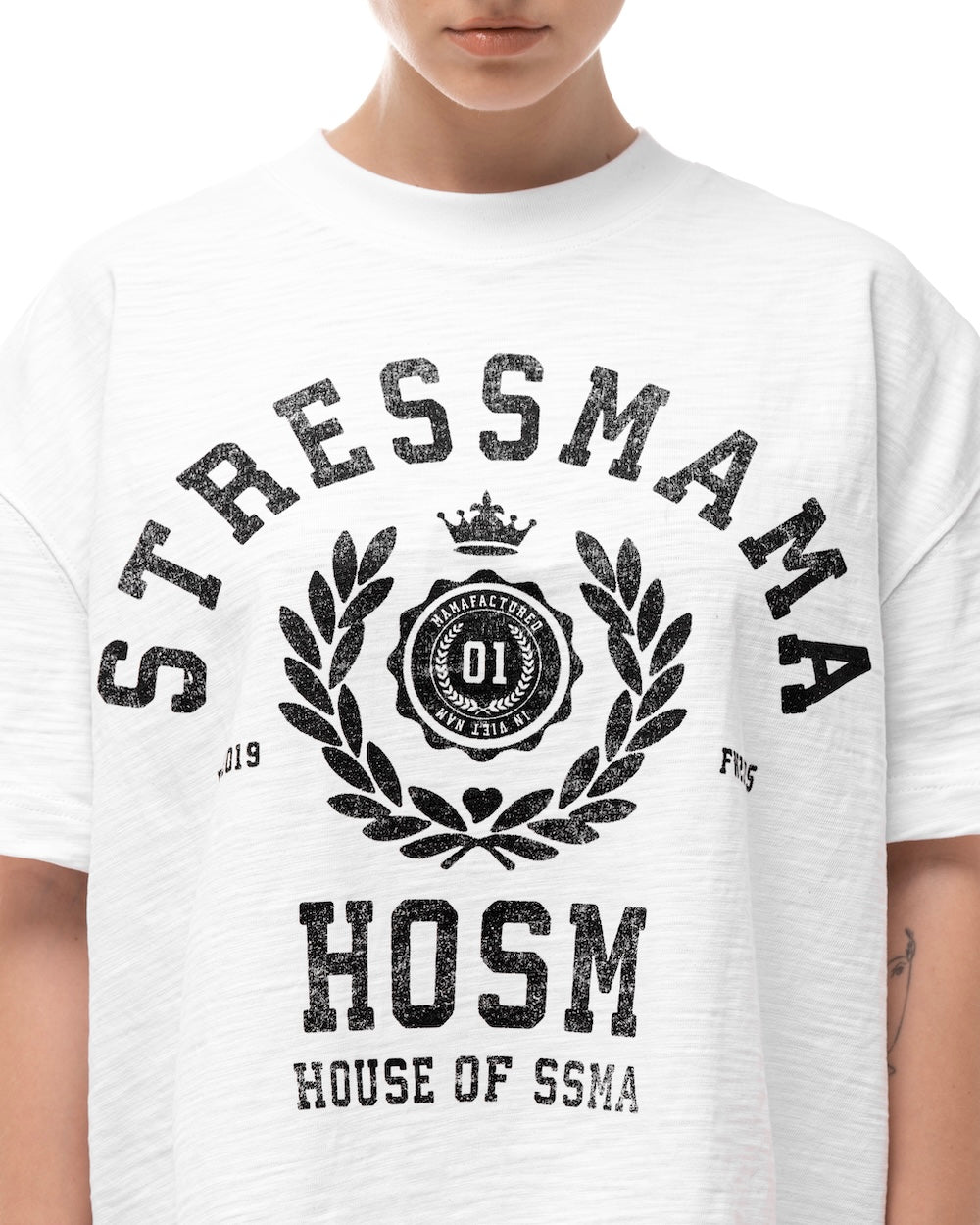 FALL25 HOSM BIG-BOXY T-SHIRT - WHITE