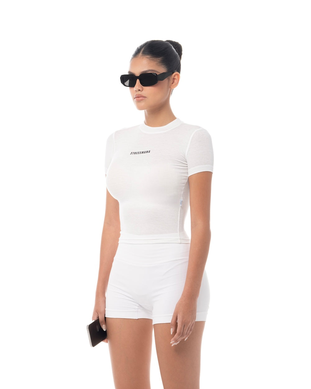 FALL25 LOGO BABYTEE - WHITE