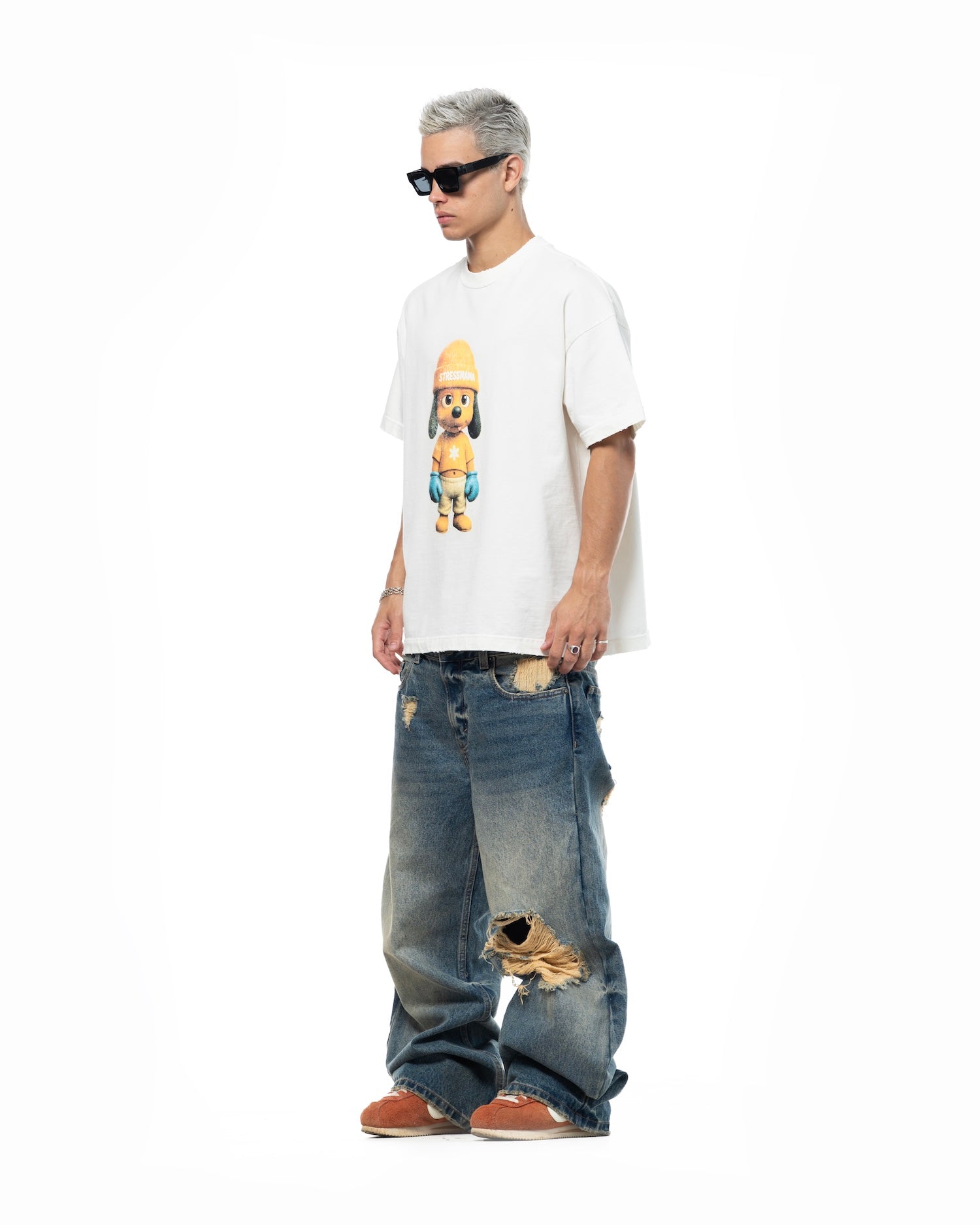 SSMA "LITTLE CHUBBIE" T-SHIRT - WHITE