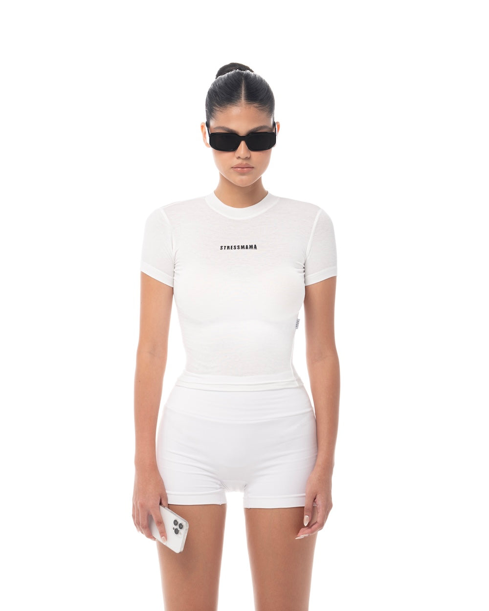 FALL25 LOGO BABYTEE - WHITE