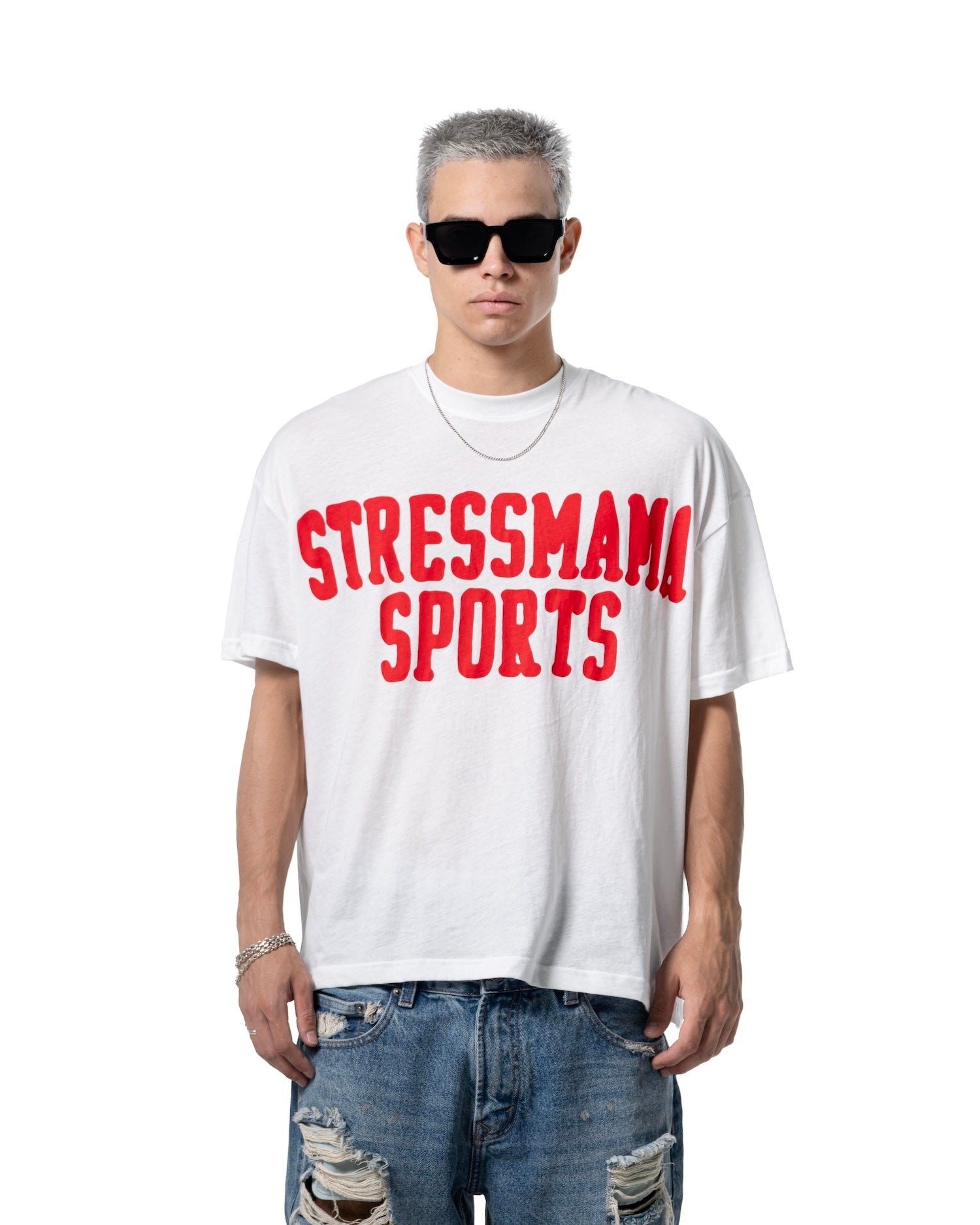 SSMA SPORTS 01 T-SHIRT - WHITE