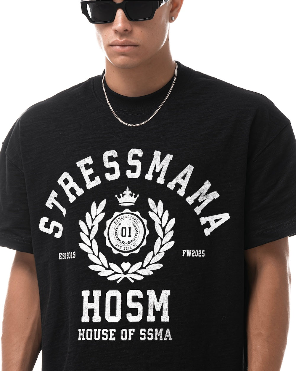 FALL25 HOSM BIG-BOXY T-SHIRT - BLACK