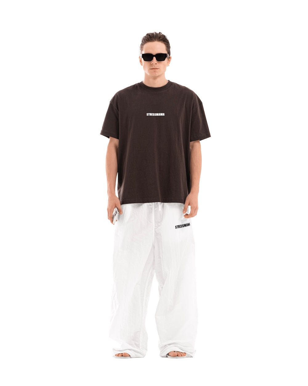 SSMA "S" T-SHIRT - BROWN