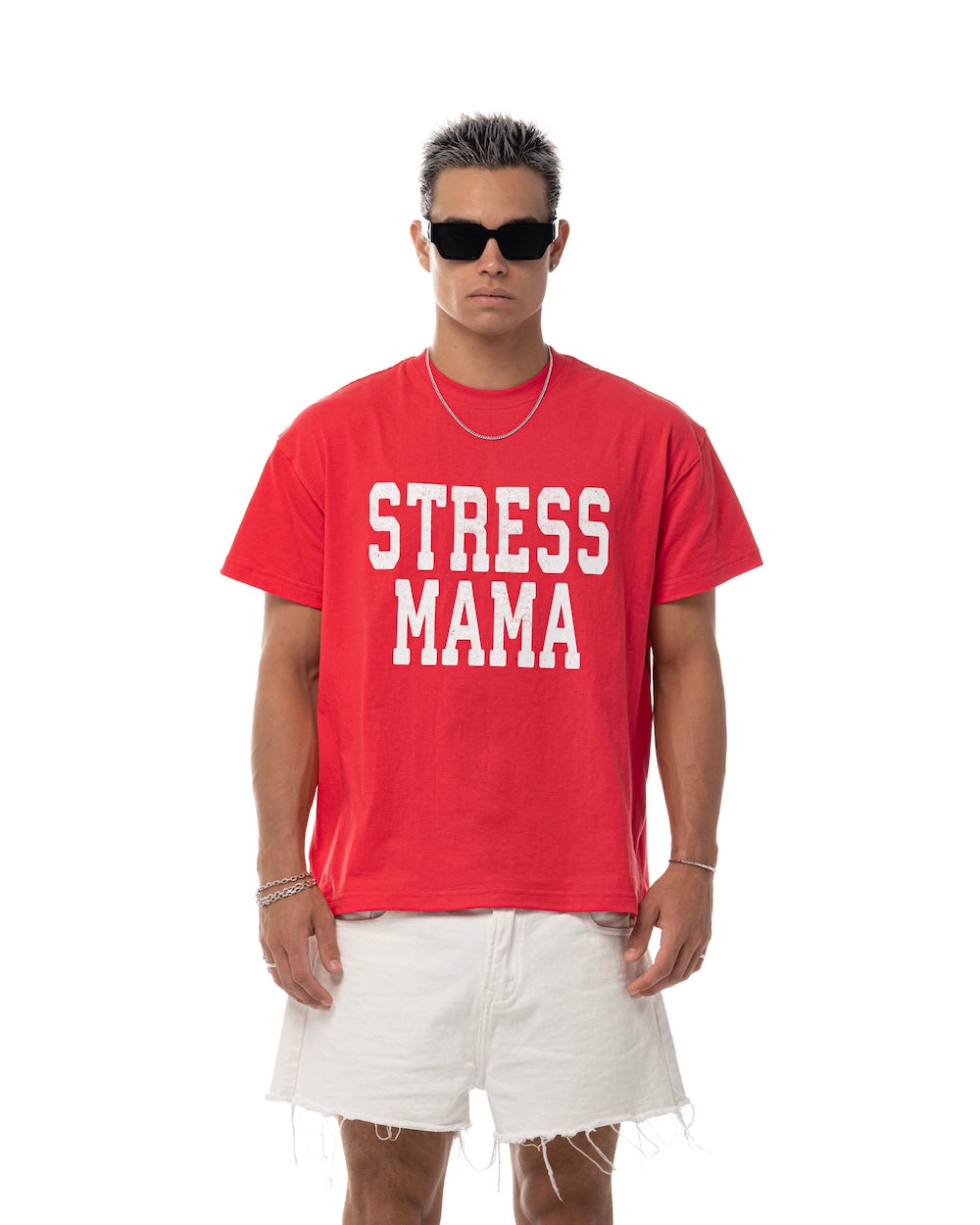 FALL25 SSMA BASIC T-SHIRT - RED