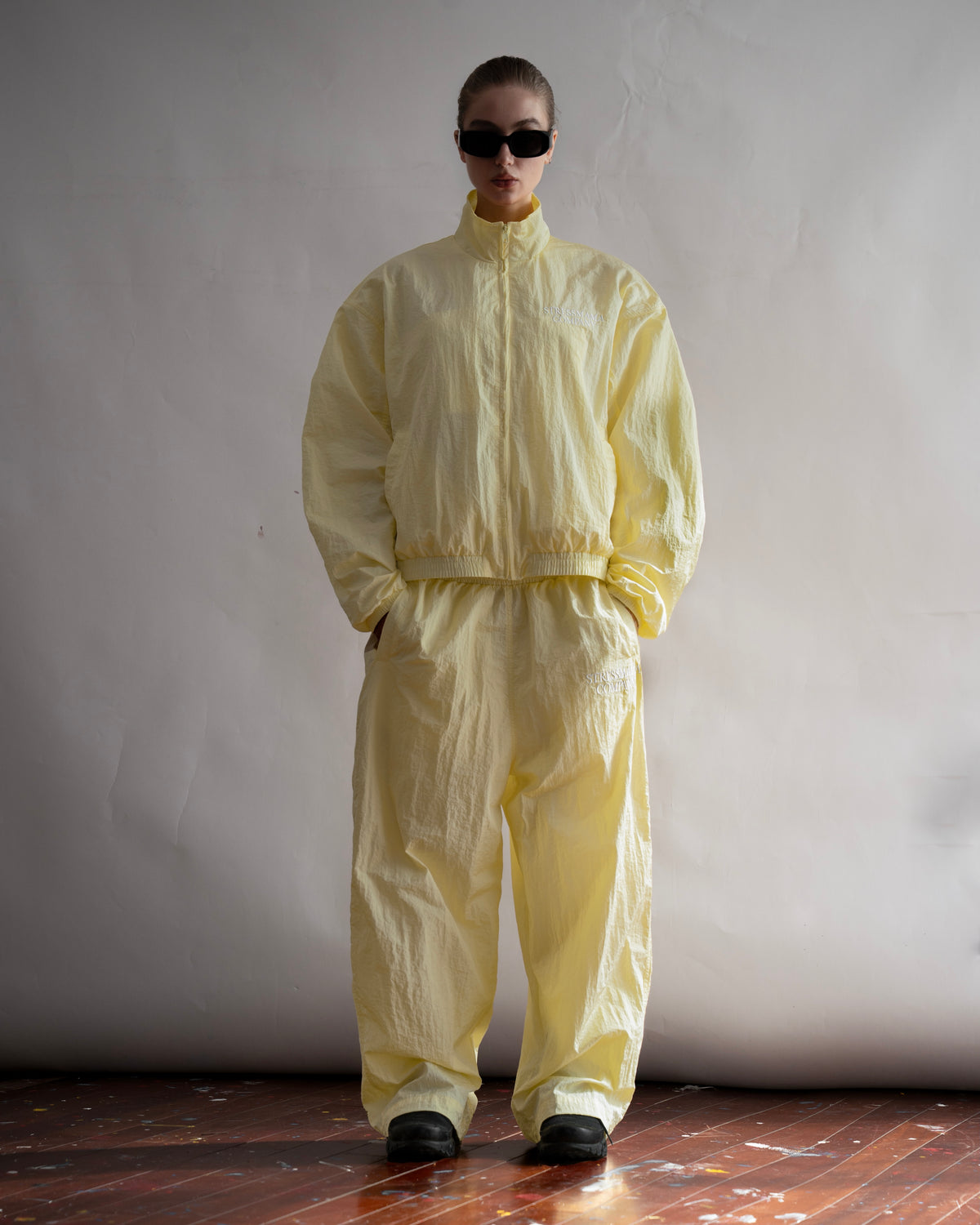 SSMA COMPANY TRACKSUIT PANTS - YELLOW