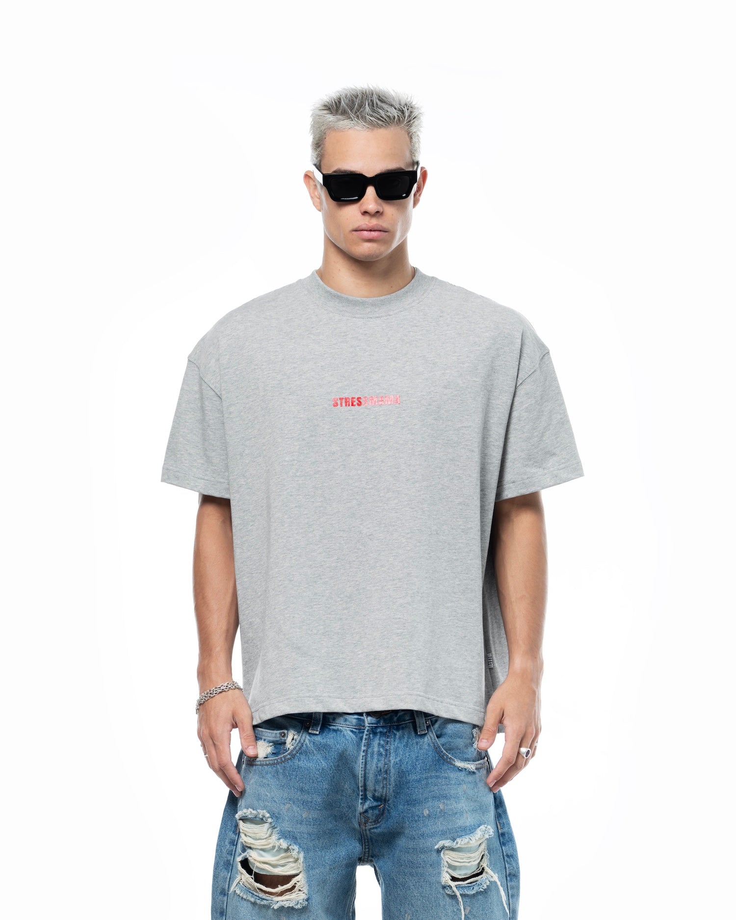 SSMA "S" T-SHIRT - GRAY