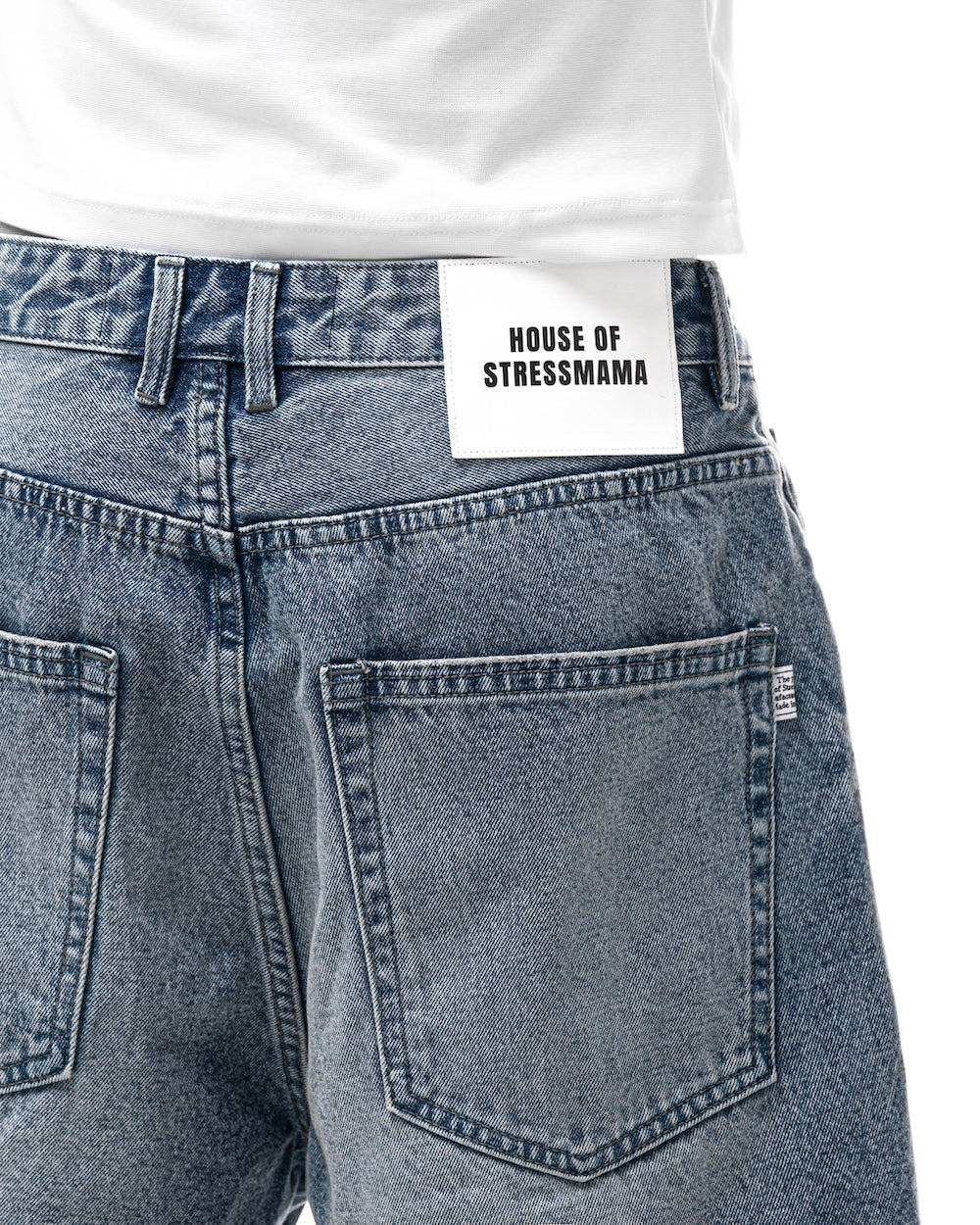 FALL25 BASIC DENIM SHORTS - BLUE