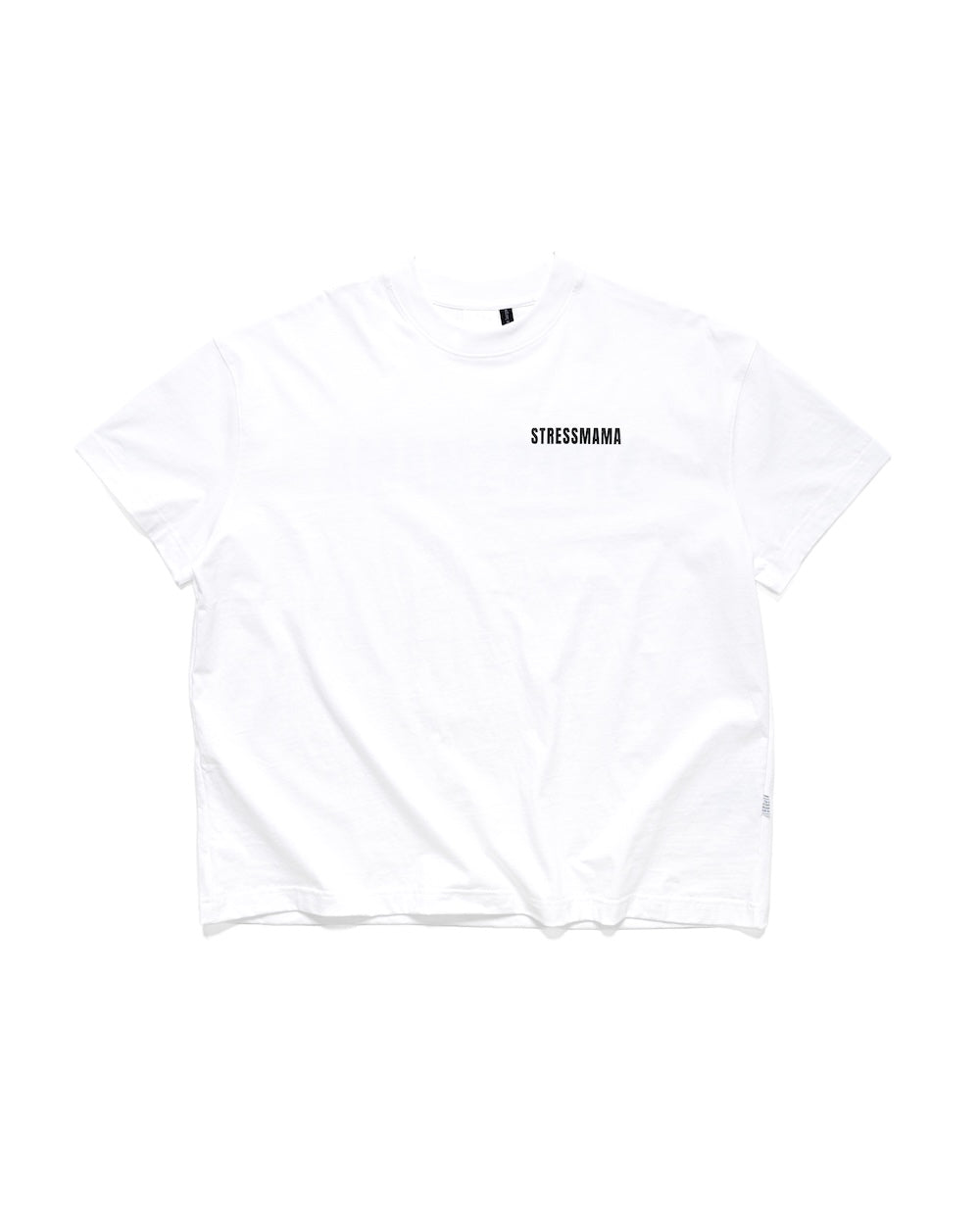 FW25 BASIC T-SHIRT - WHITE – STRESSMAMA