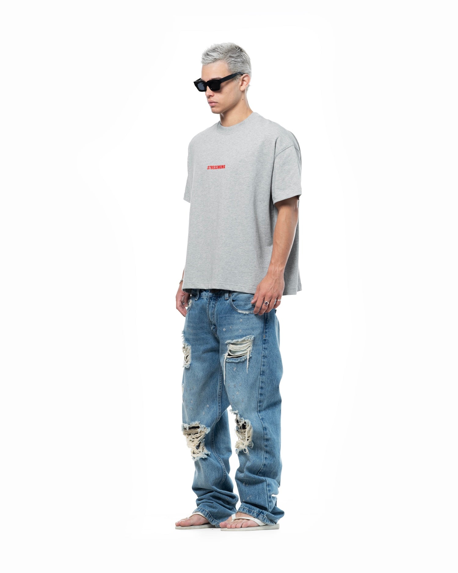 SSMA "S" T-SHIRT - GRAY