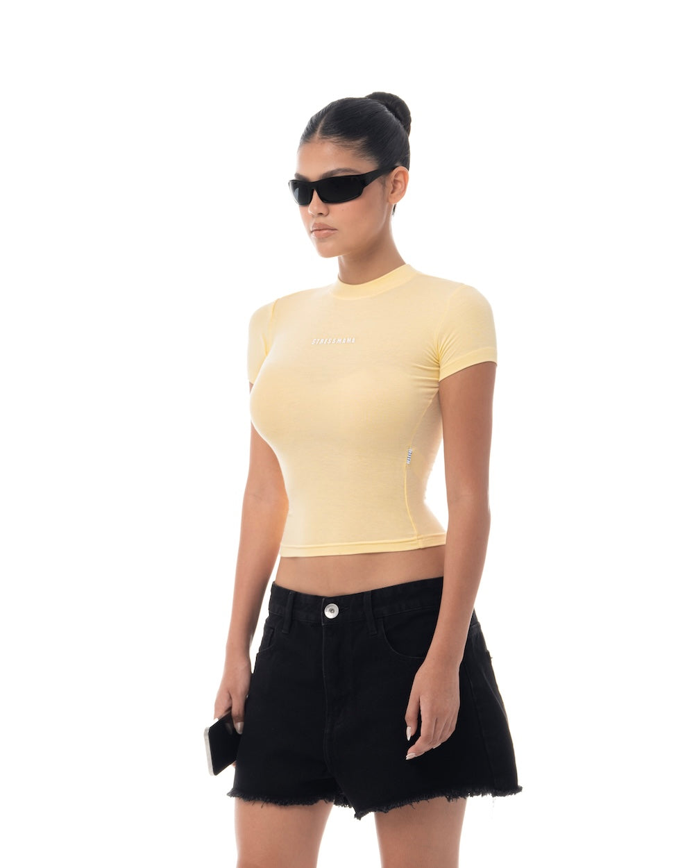 FALL25 LOGO BABYTEE - YELLOW