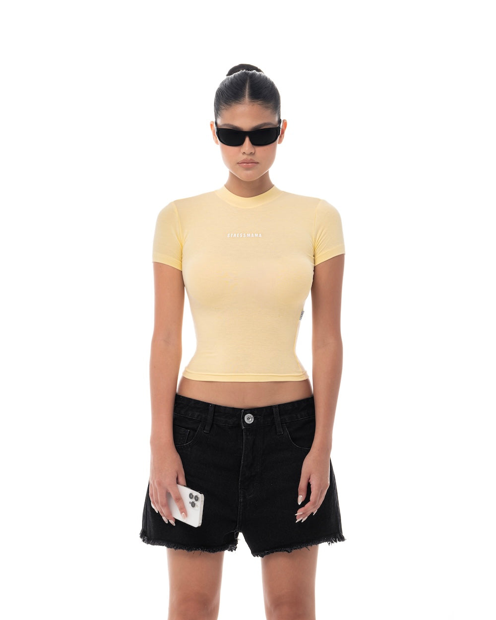 FALL25 LOGO BABYTEE - YELLOW