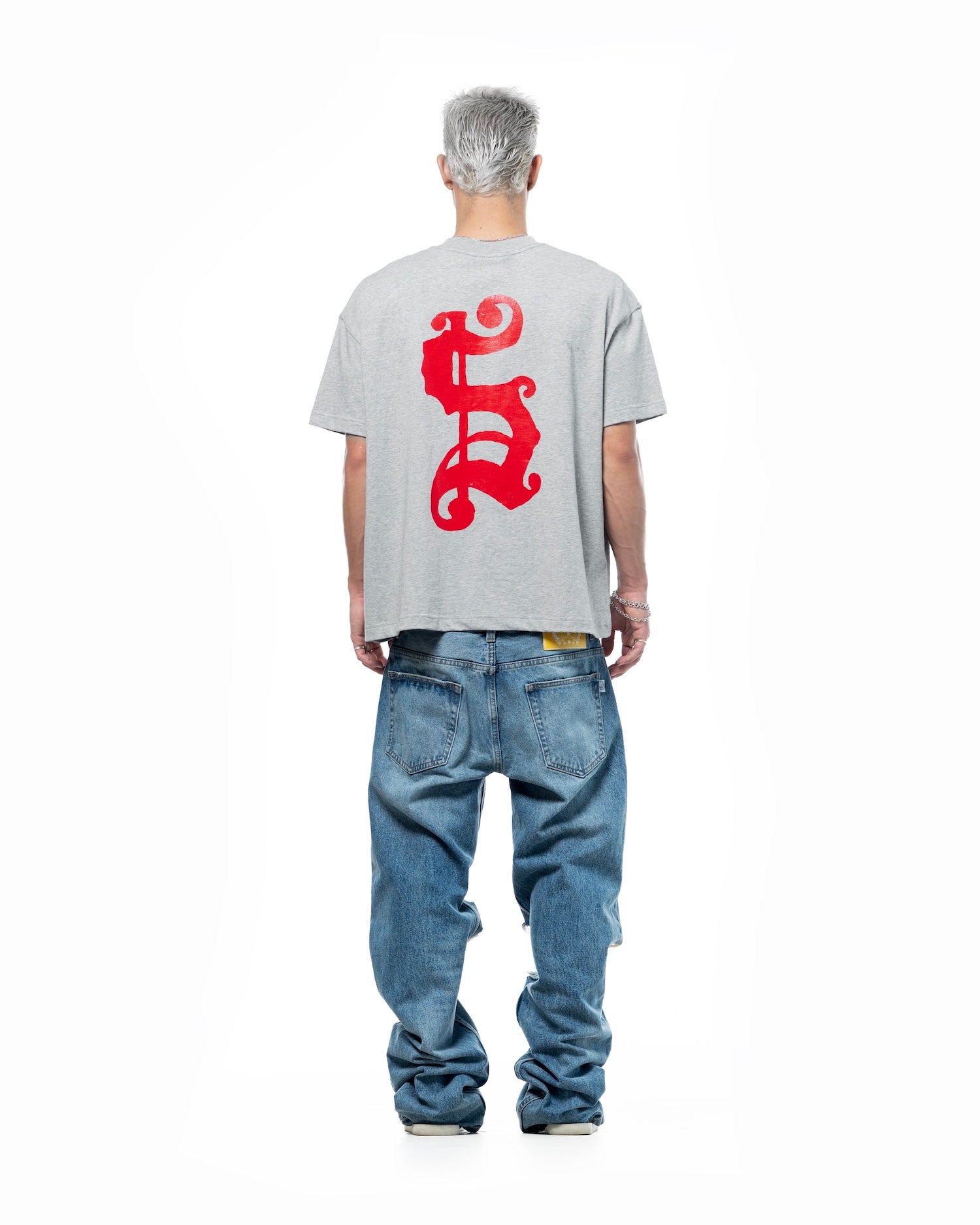 SSMA "S" T-SHIRT - GRAY