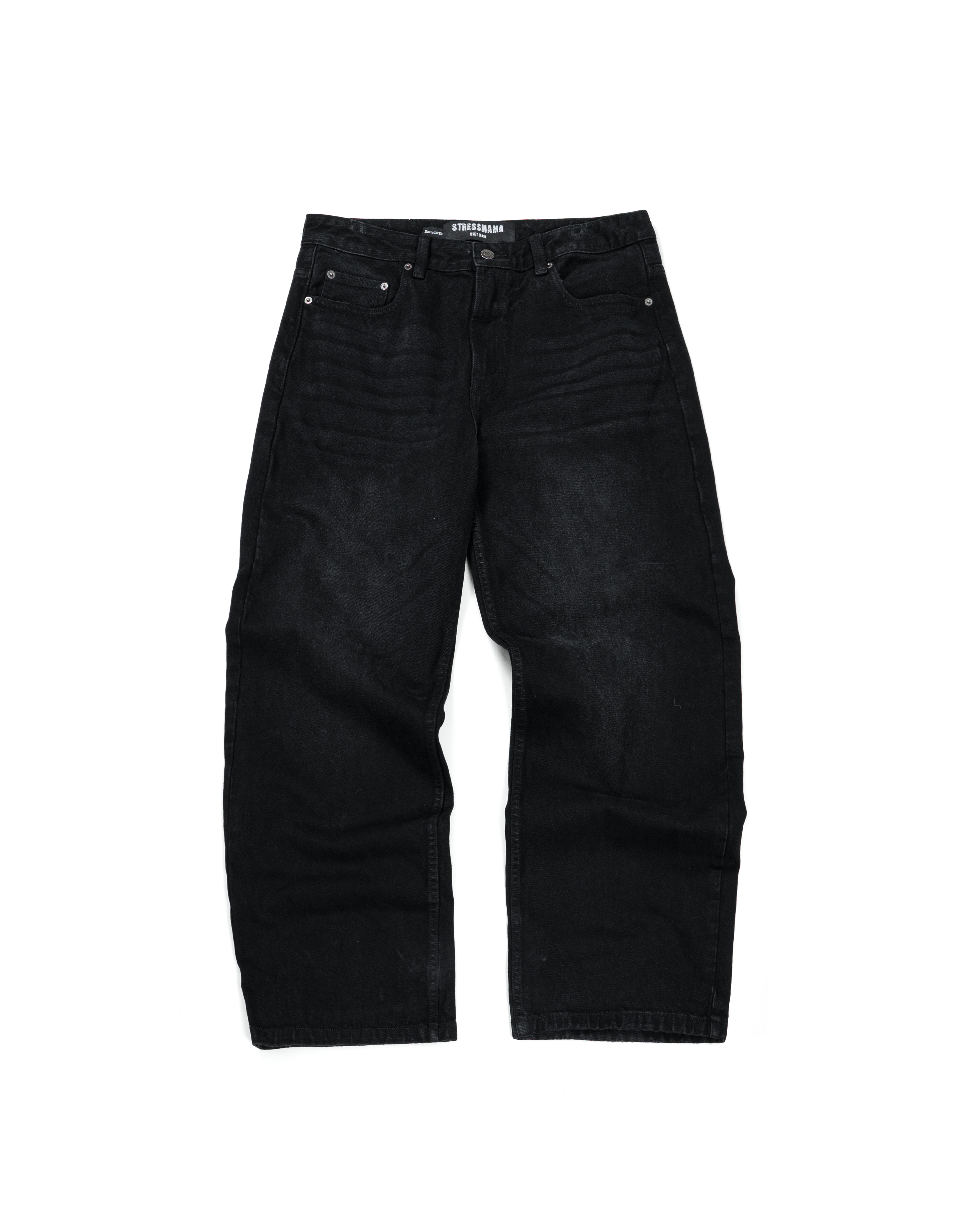 FW25 BAGGY JEANS - BLACK