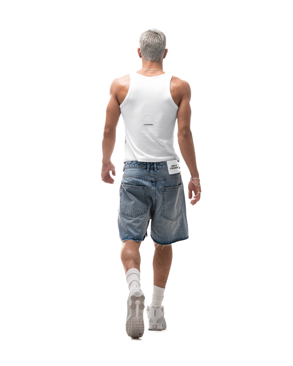 FALL25 BASIC DENIM SHORTS - BLUE