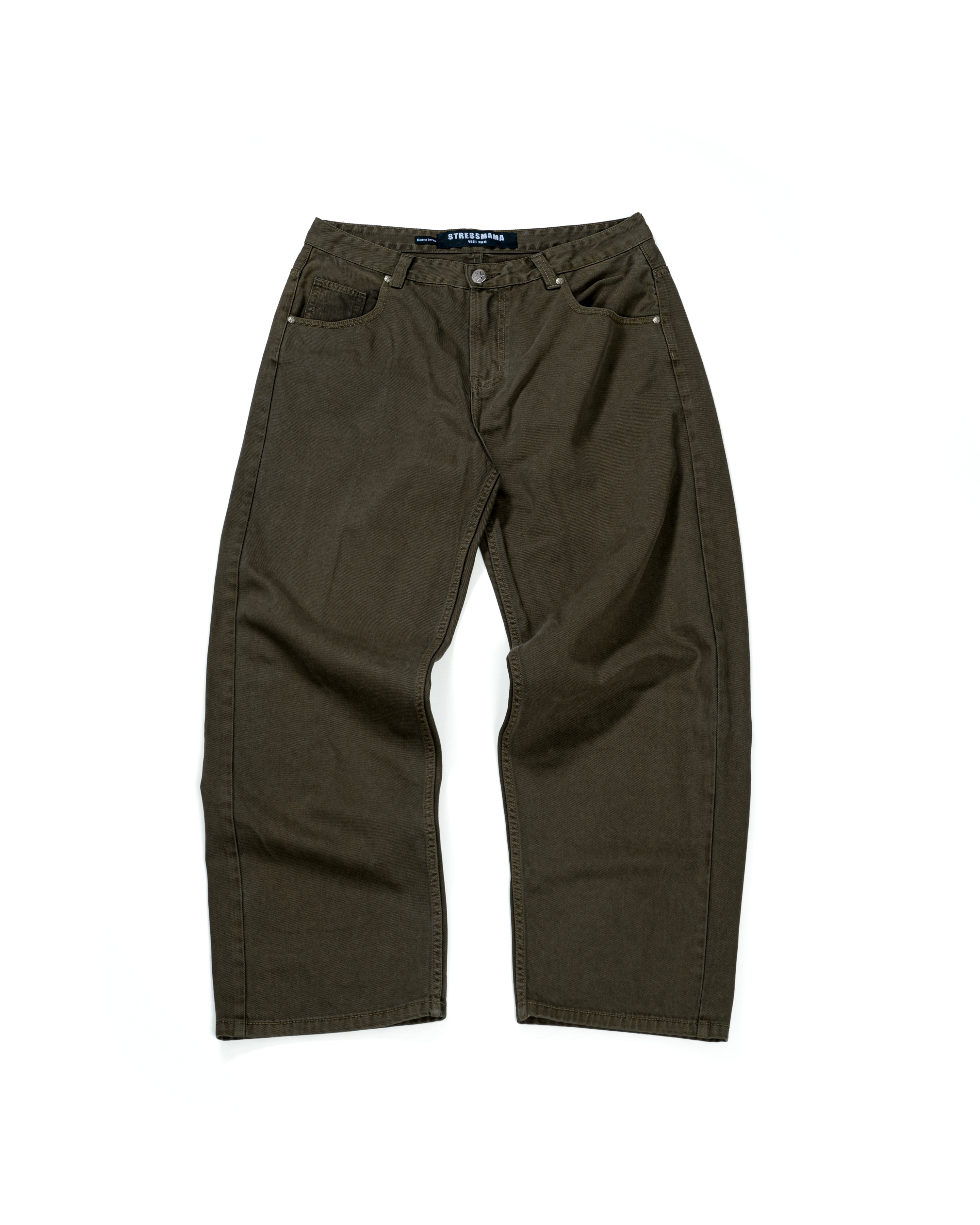 FW25 PLAIN JEANS - BROWN