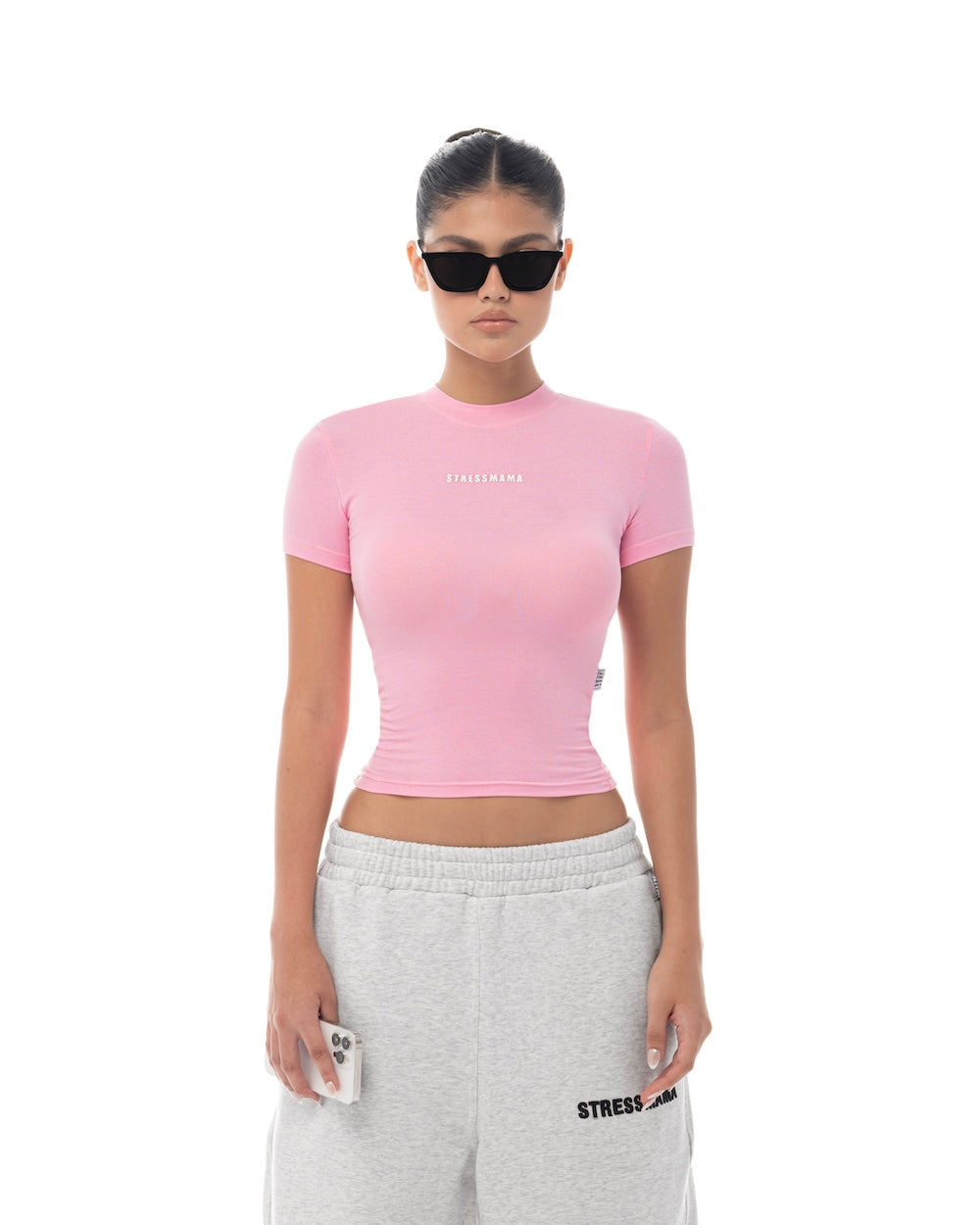 FALL25 LOGO BABYTEE - PINK